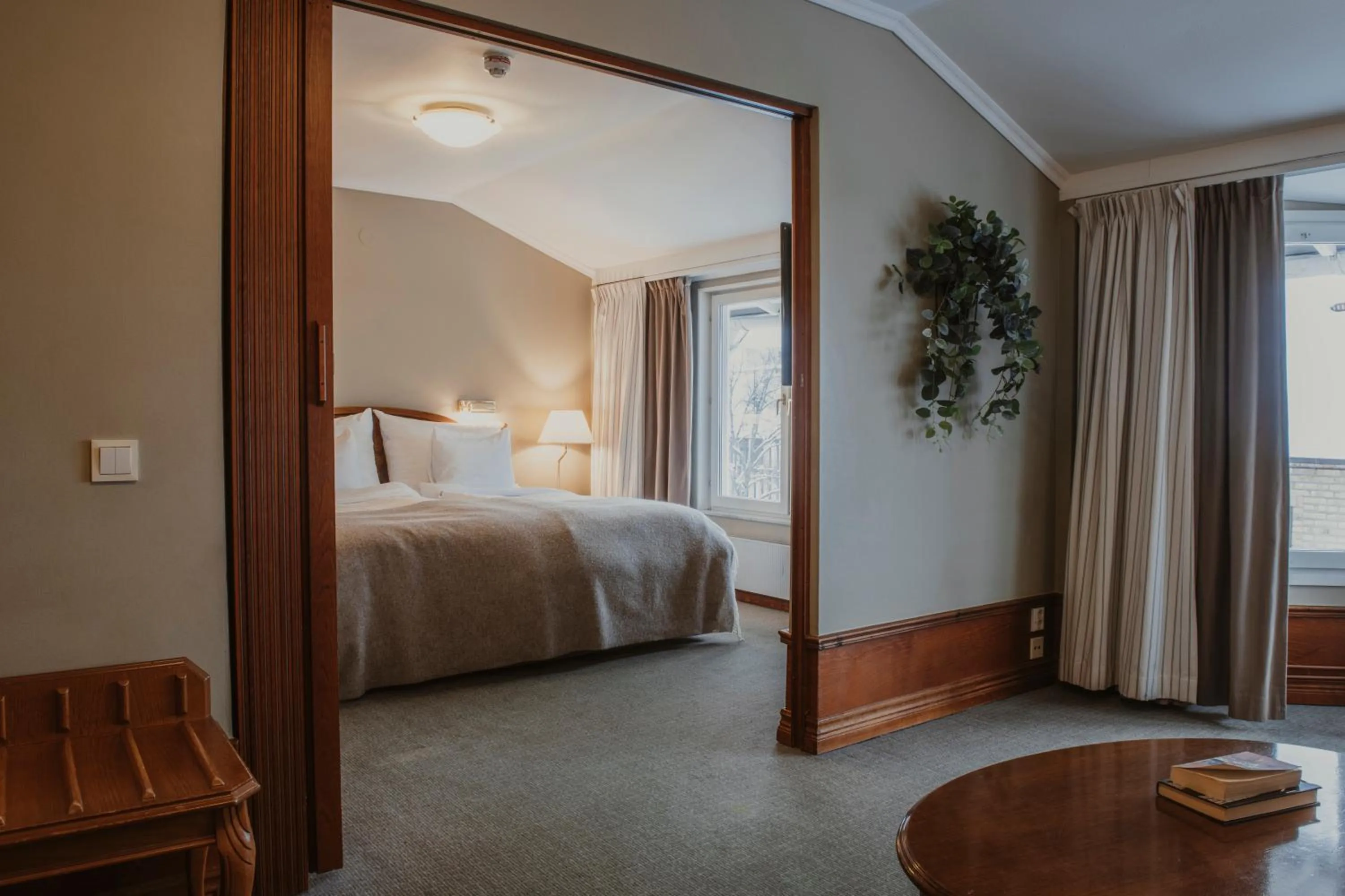 Bed in Home Hotel Smedjan