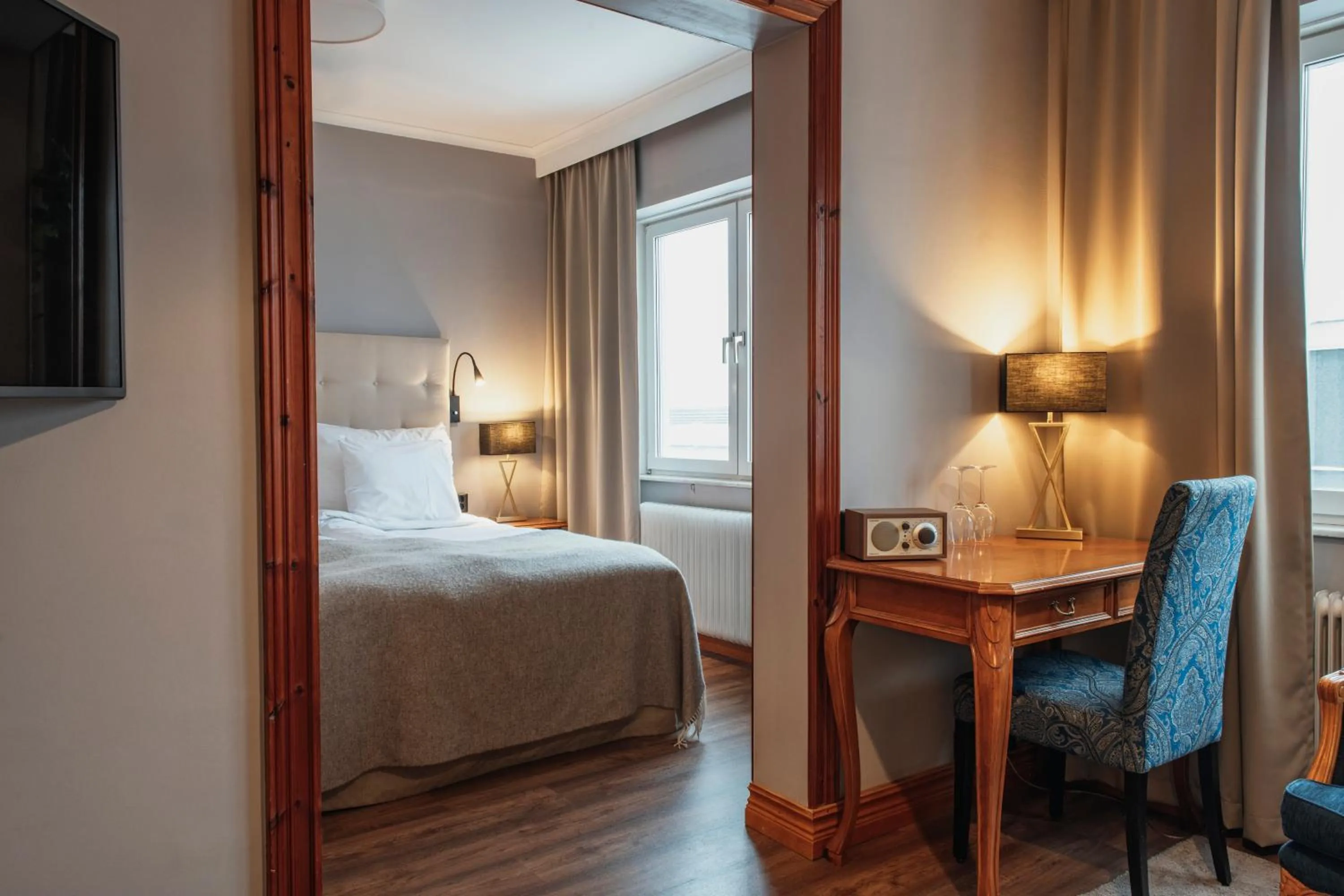 Bed in Home Hotel Smedjan