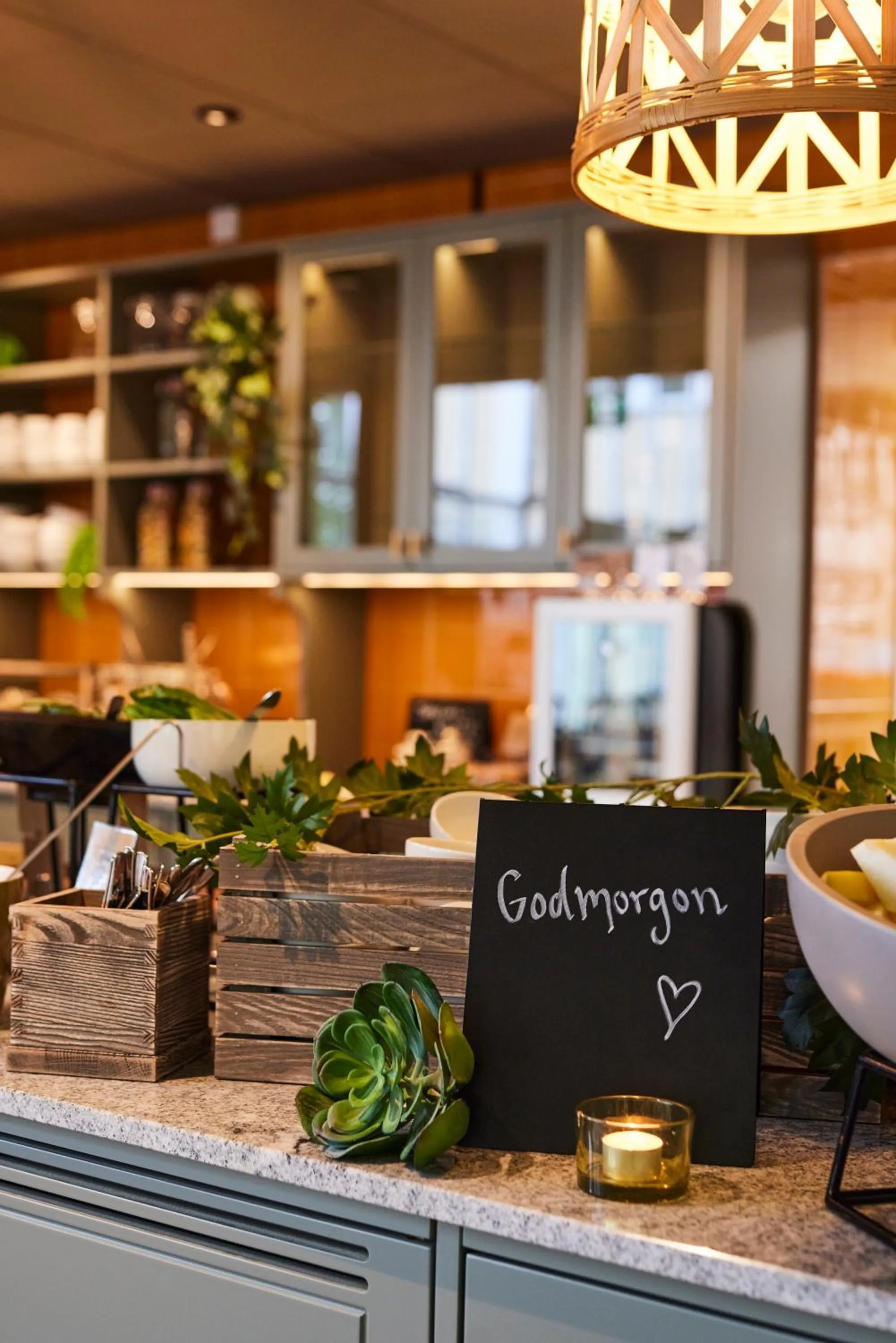 Buffet breakfast in Home Hotel Smedjan