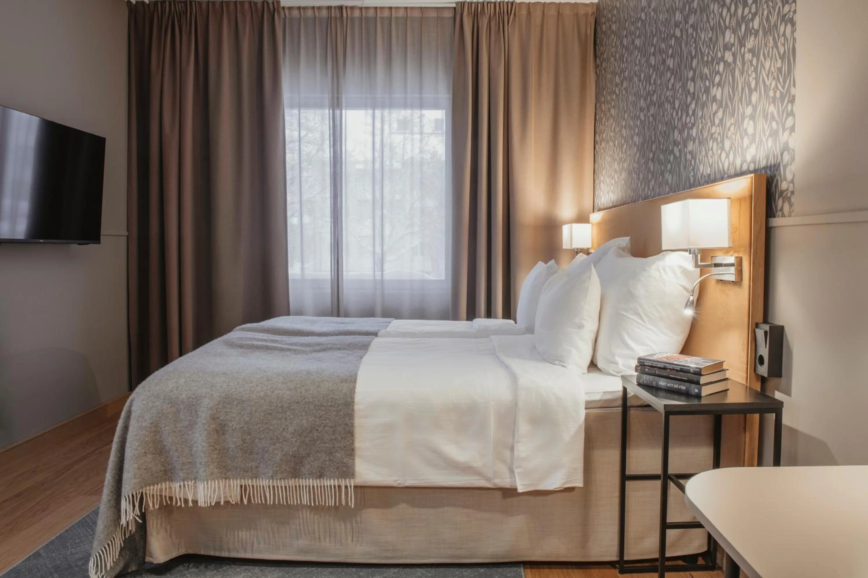 Bed in Home Hotel Smedjan