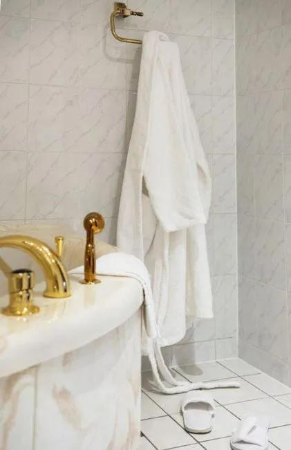 Bathroom in Home Hotel Smedjan