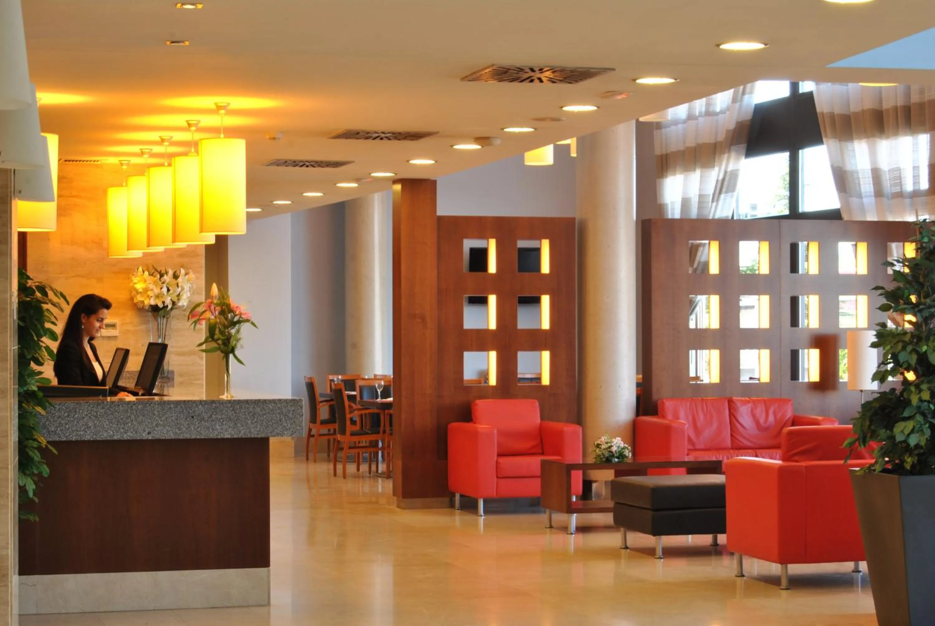 Lobby or reception in Porcel Avant