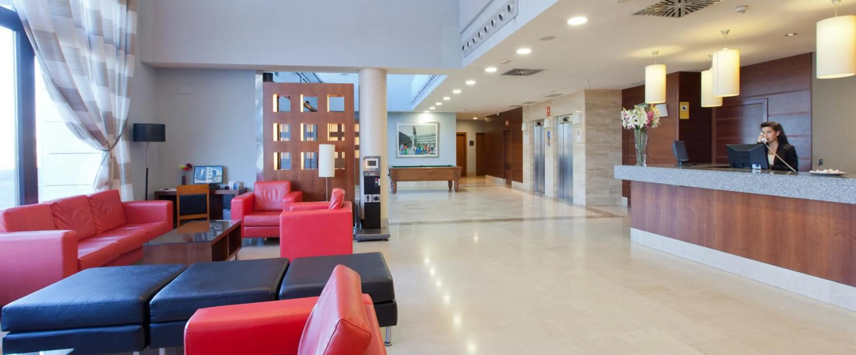 Lobby or reception in Porcel Avant