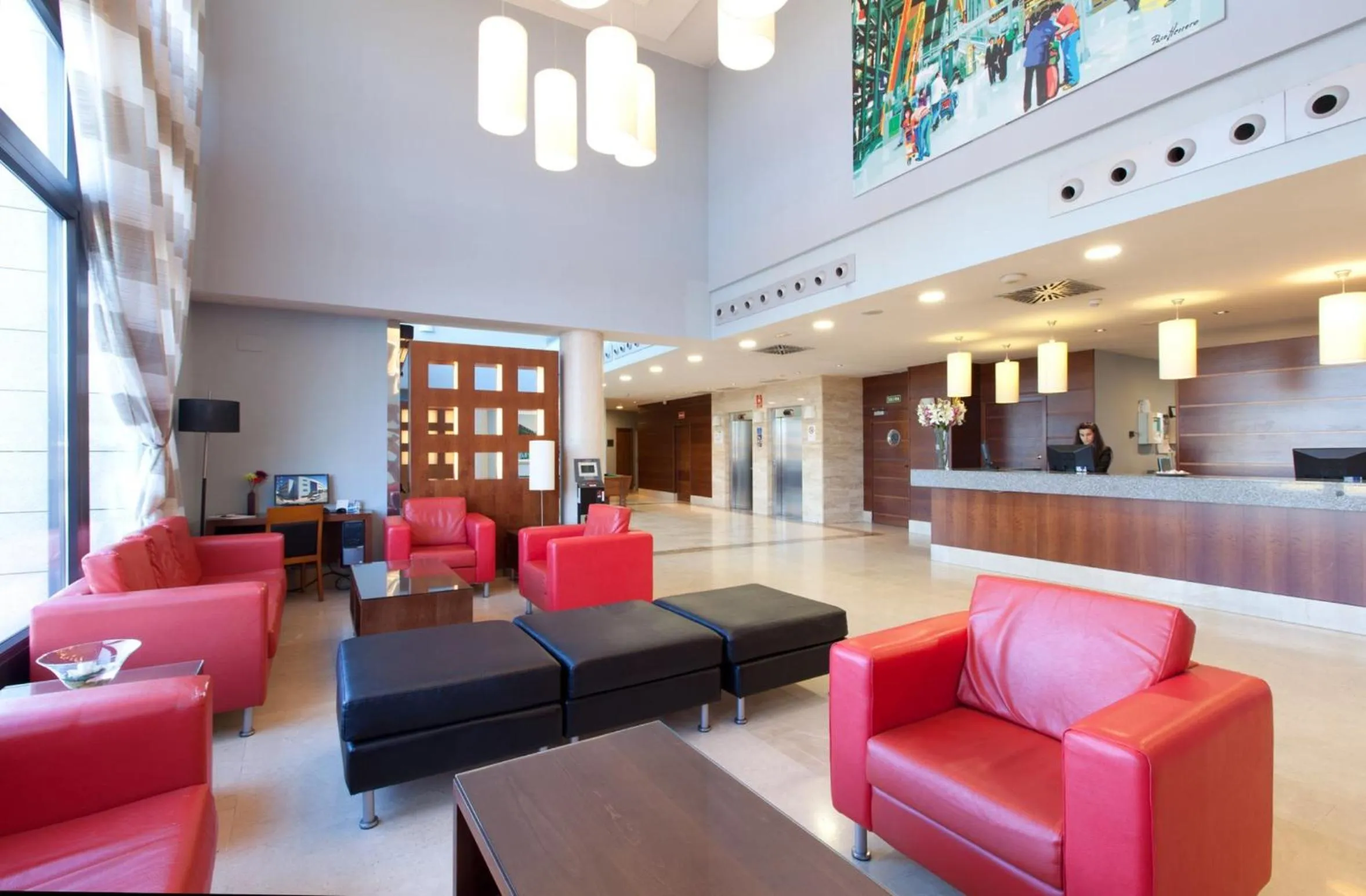 Lobby or reception in Porcel Avant