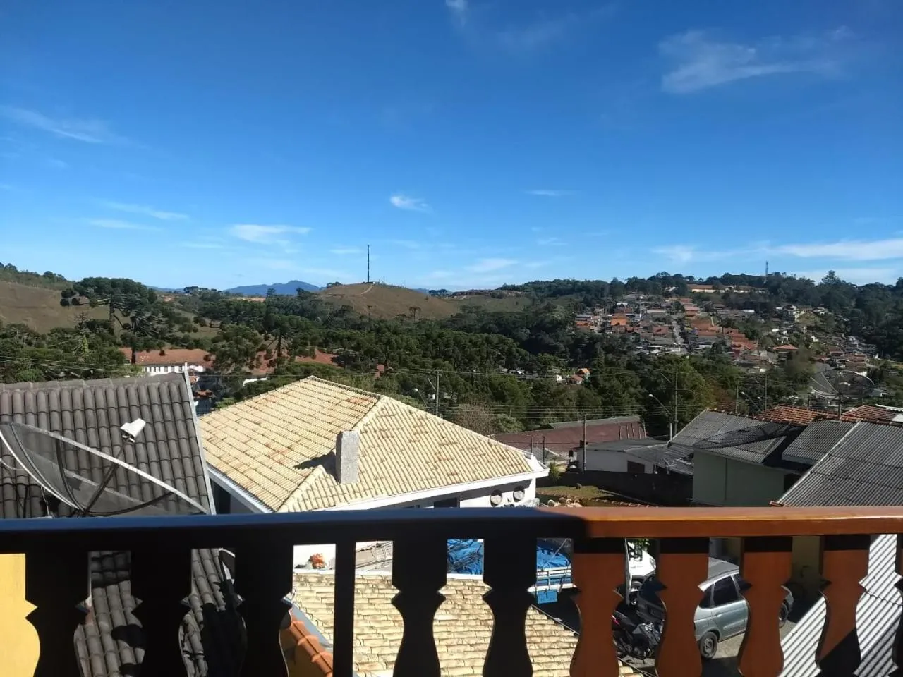 Balcony/Terrace in Pousada Heron