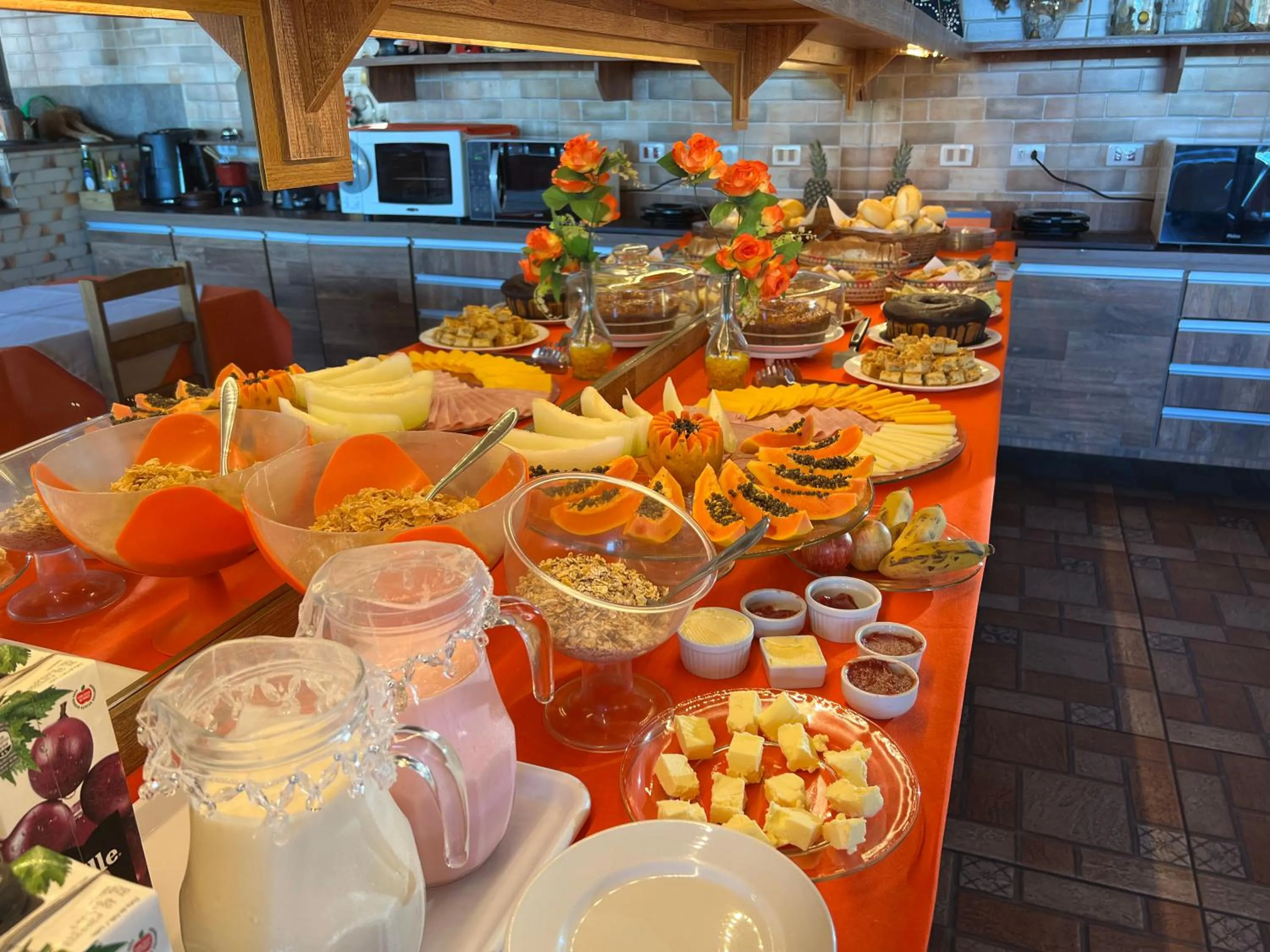 Breakfast in Pousada Heron