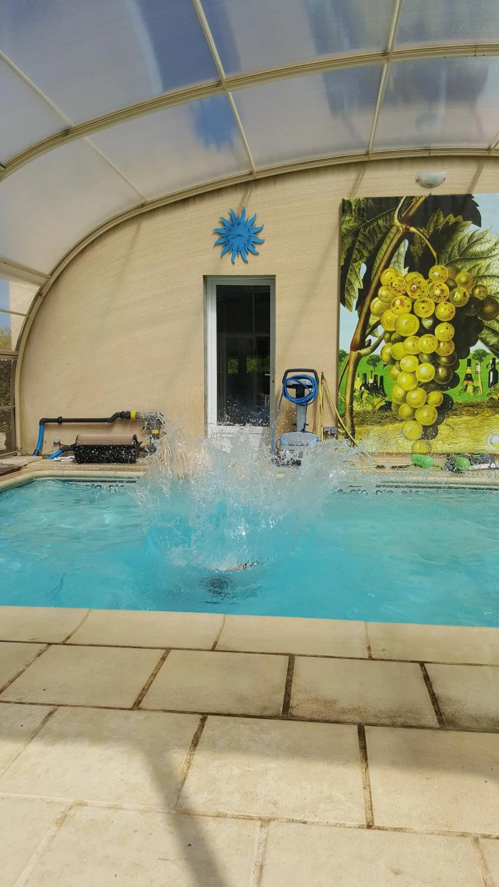 Swimming pool in Chambre d'Hotes de la Loge