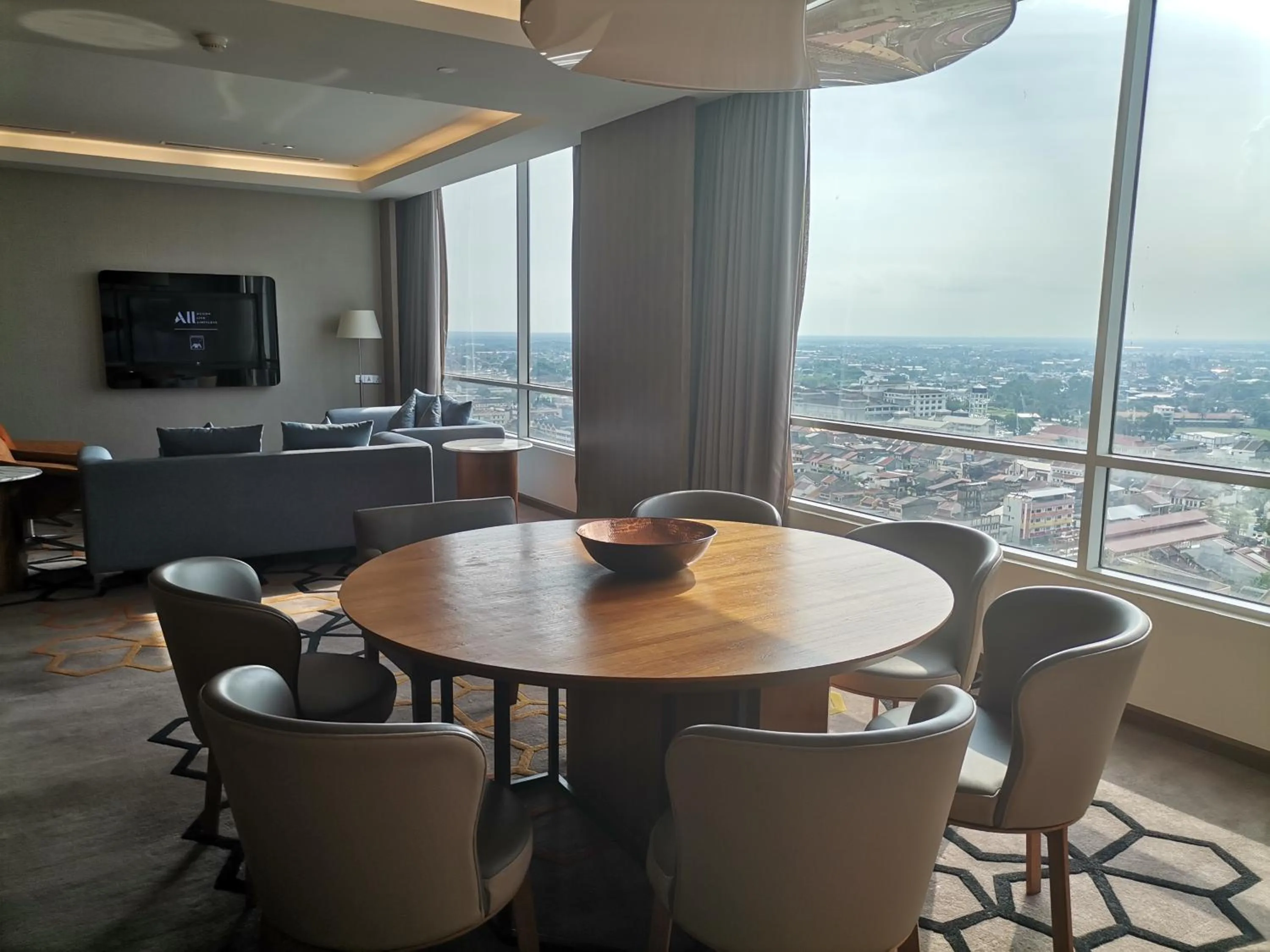 Dining area in Novotel Taiping