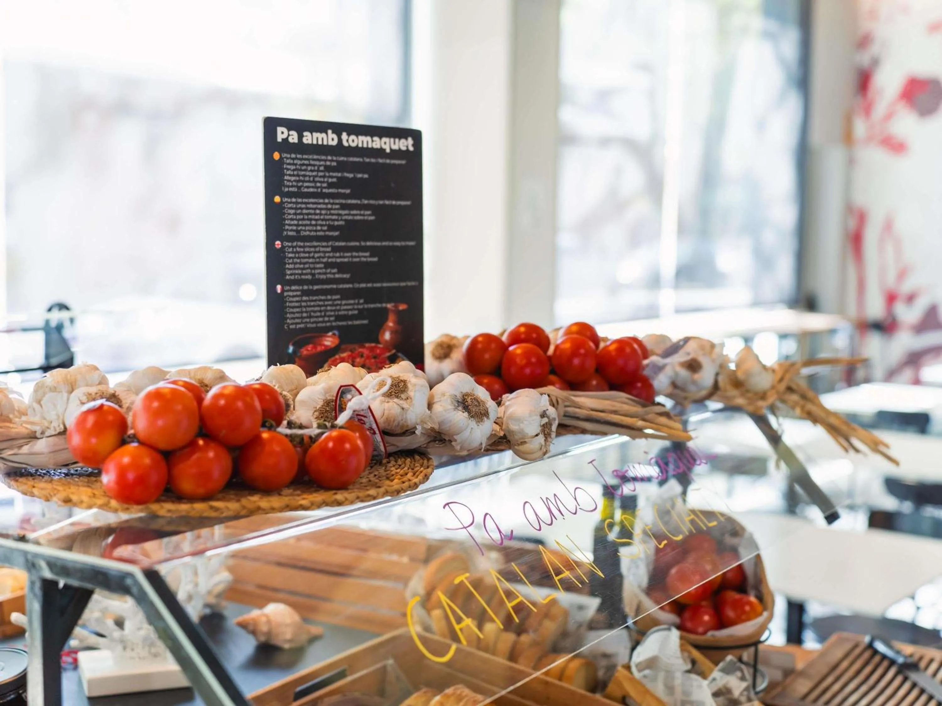 Breakfast in ibis Styles Barcelona City Bogatell