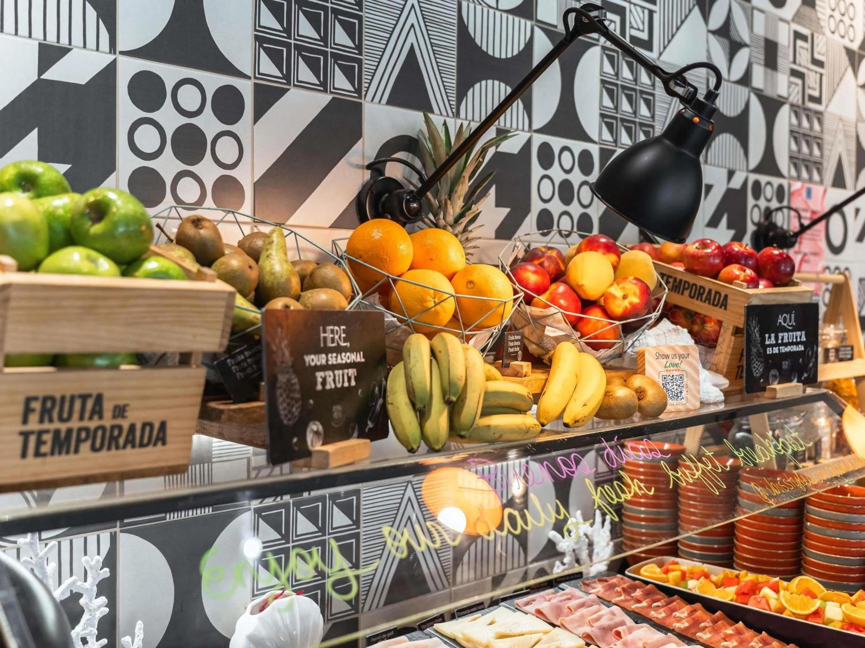 Breakfast in ibis Styles Barcelona City Bogatell