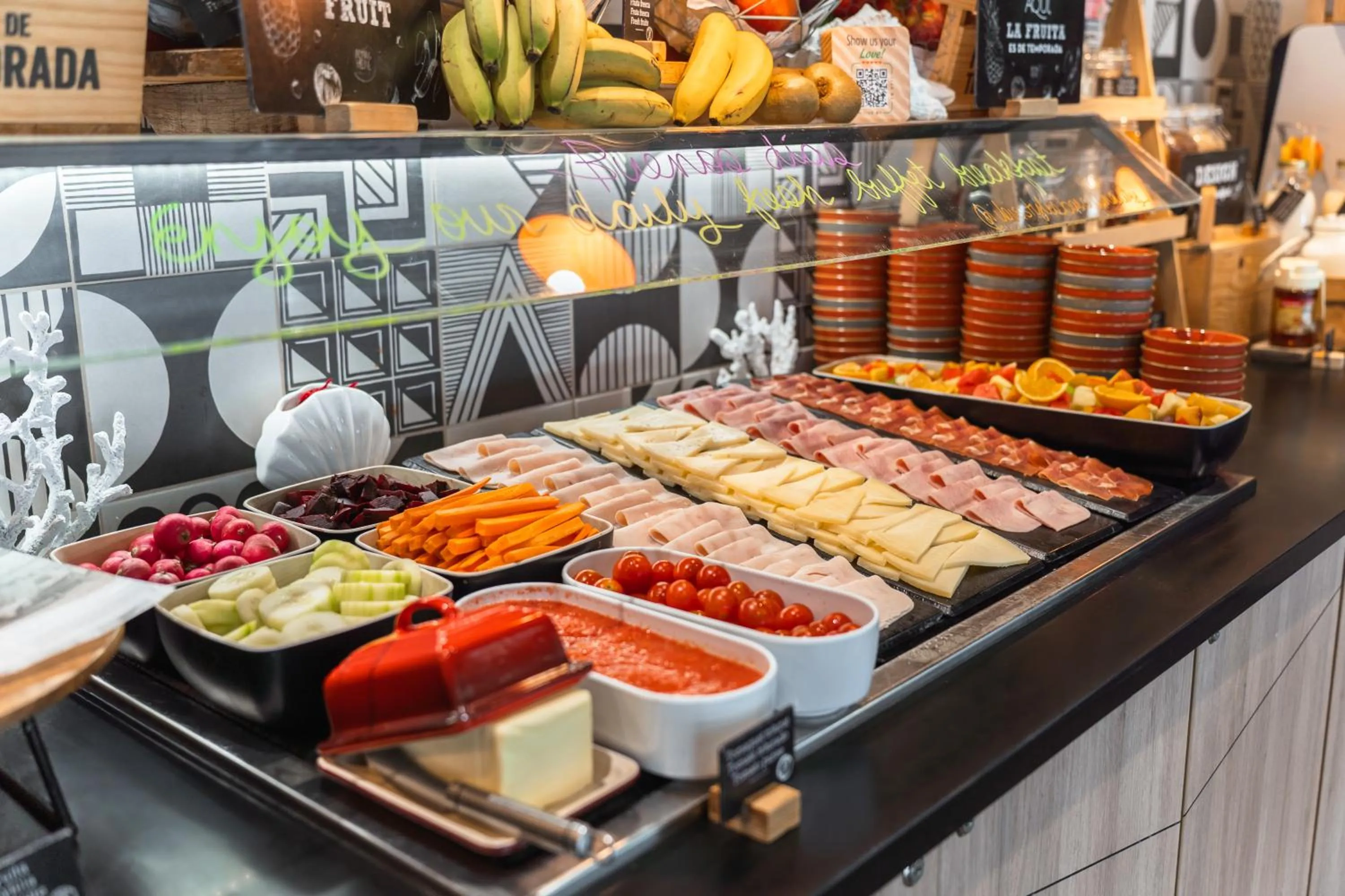 Breakfast in ibis Styles Barcelona City Bogatell