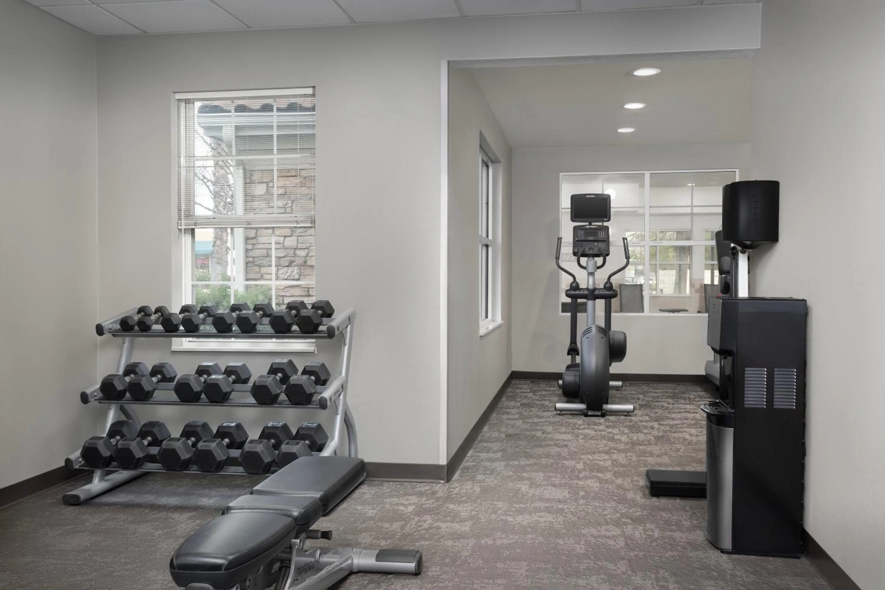 Fitness centre/facilities in Residence Inn by Marriott San Bernardino