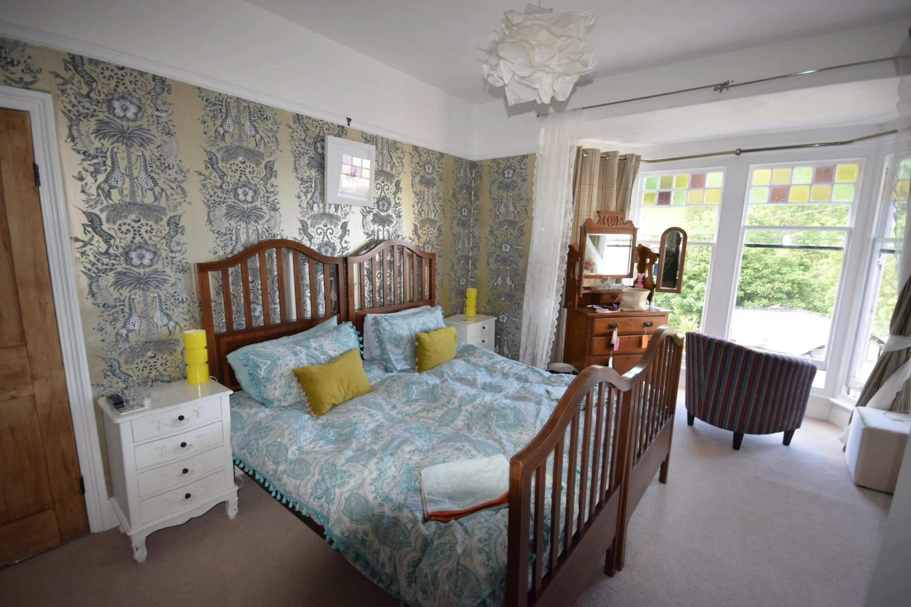 Bedroom in Newberry Beach lodge