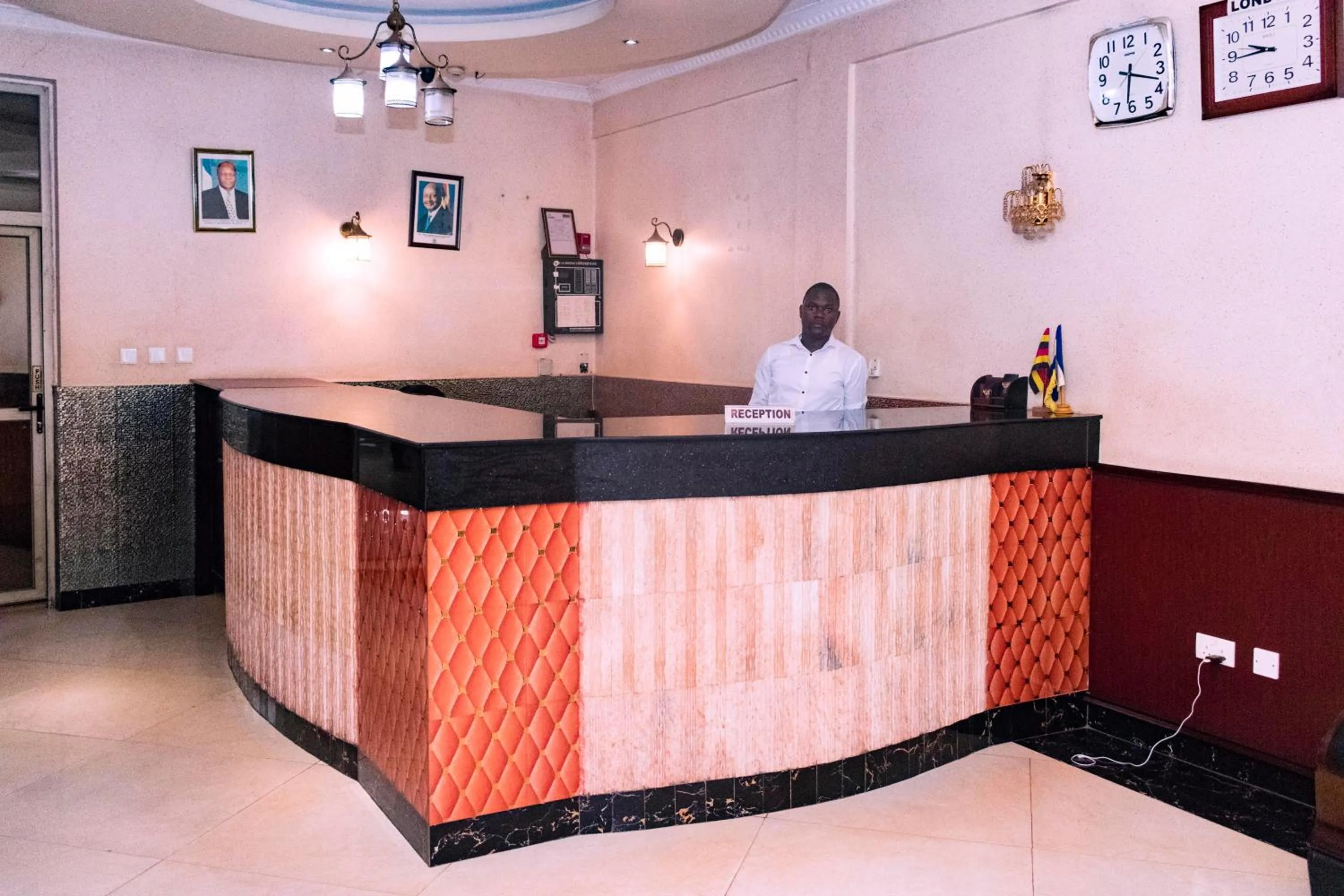 Staff, Lobby/Reception in Super Paradise Hotel