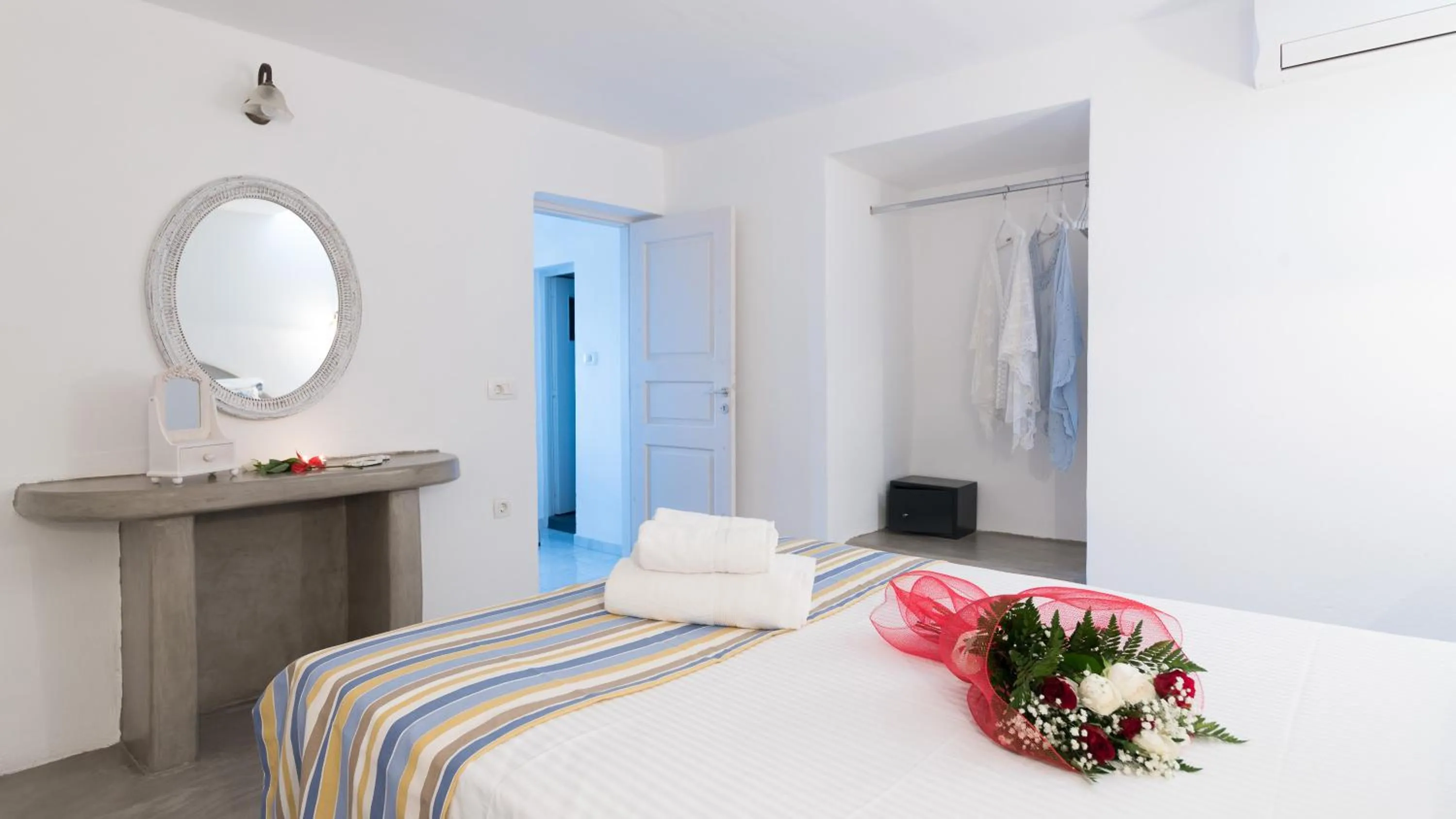 Bedroom, Bed in Agnadi View Villa