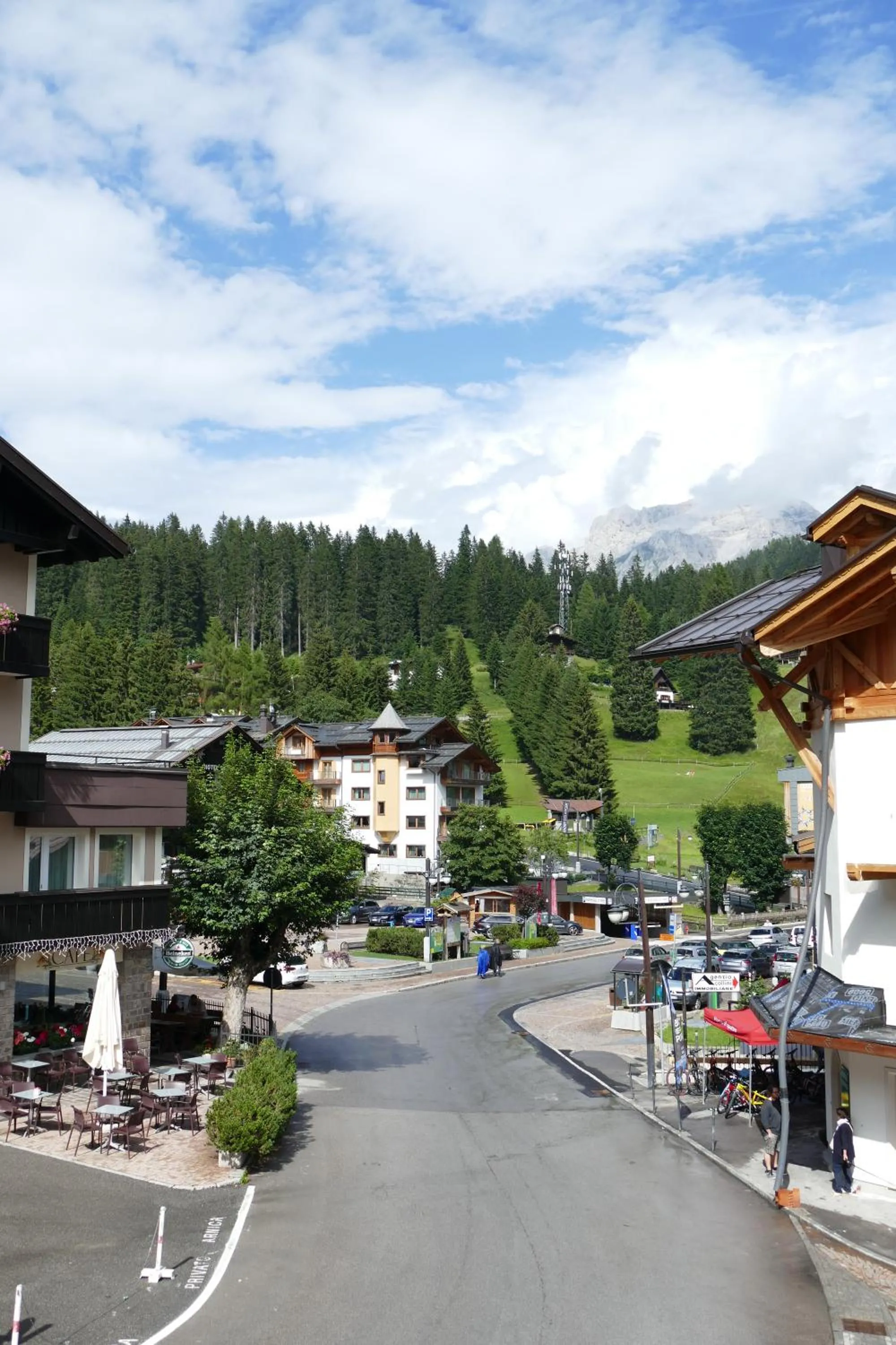 Mountain view in Hotel Garnì La Montanara