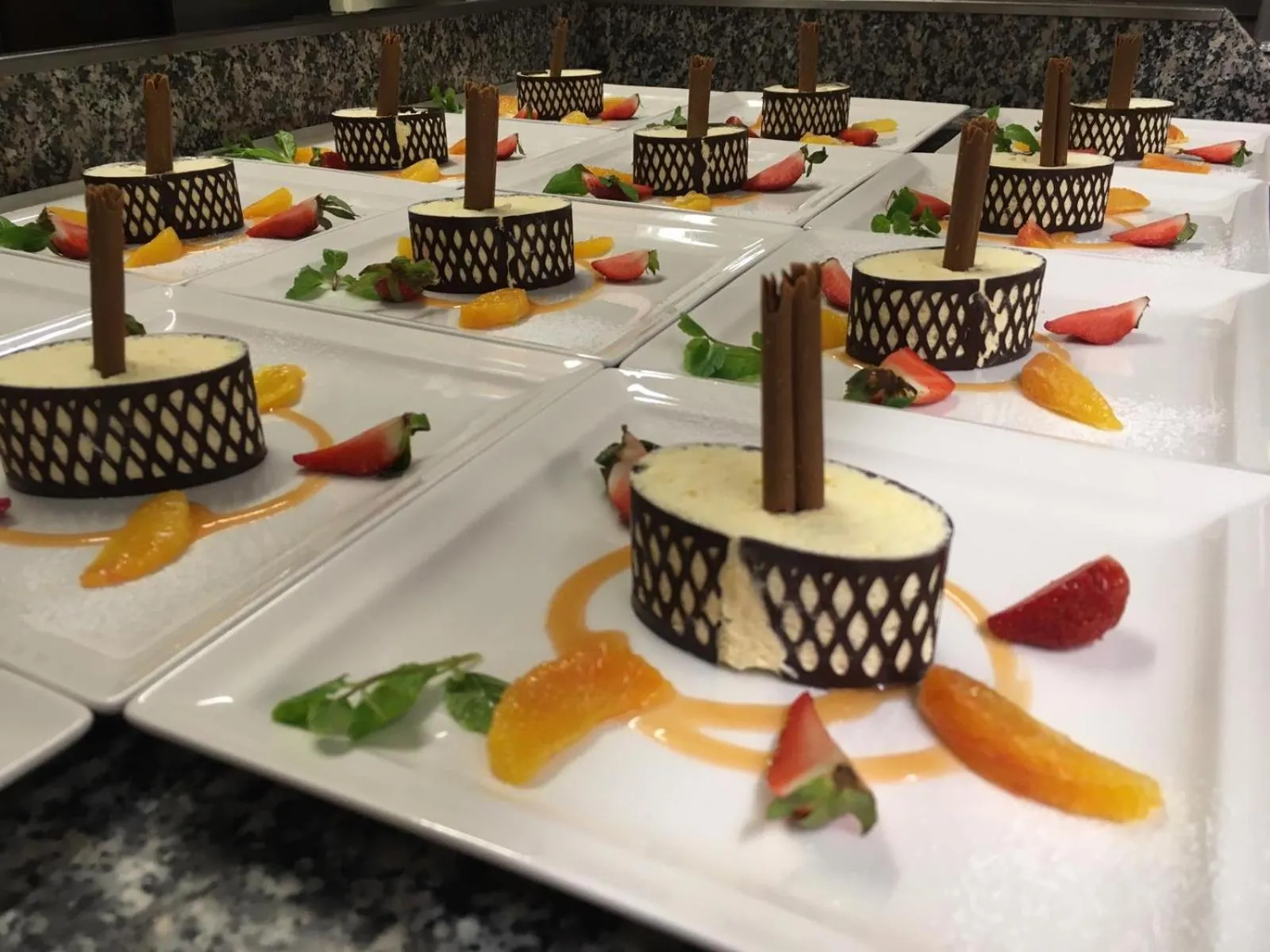 Food close-up in Hotel Brandl