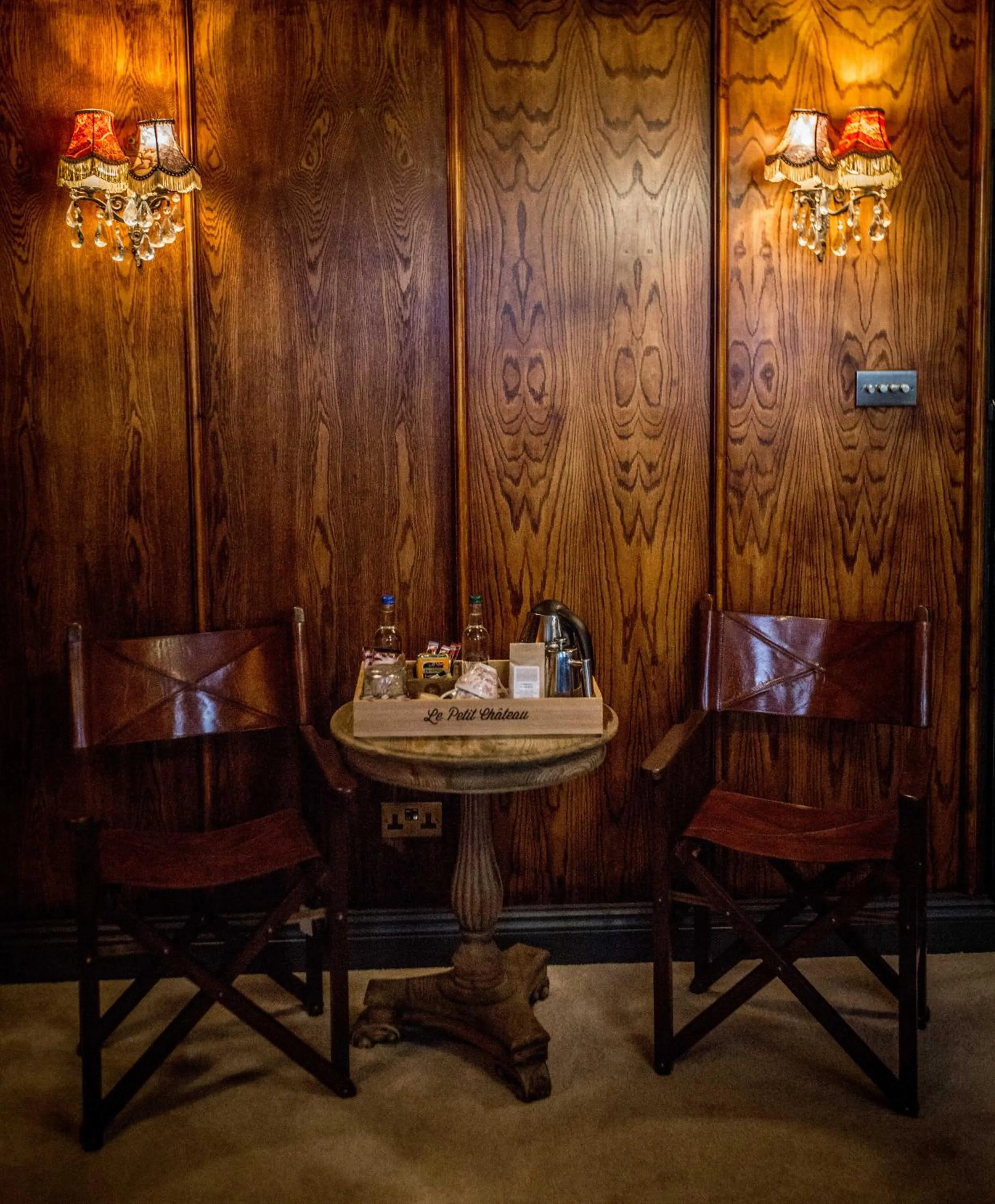 Decorative detail in Le Petit Chateau & William de Percy