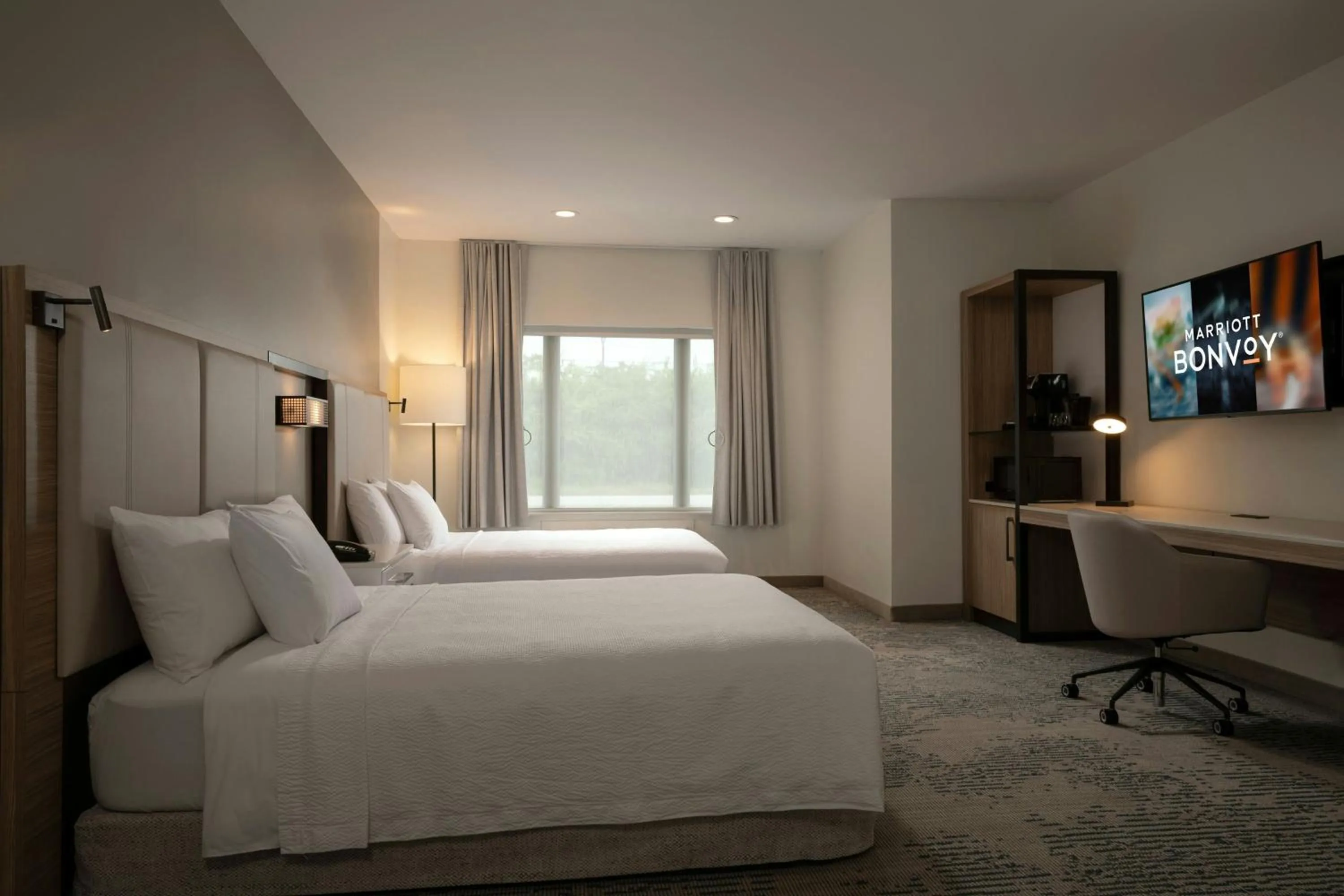 Photo of the whole room, Bed in SpringHill Suites by Marriott Houston Brookhollow