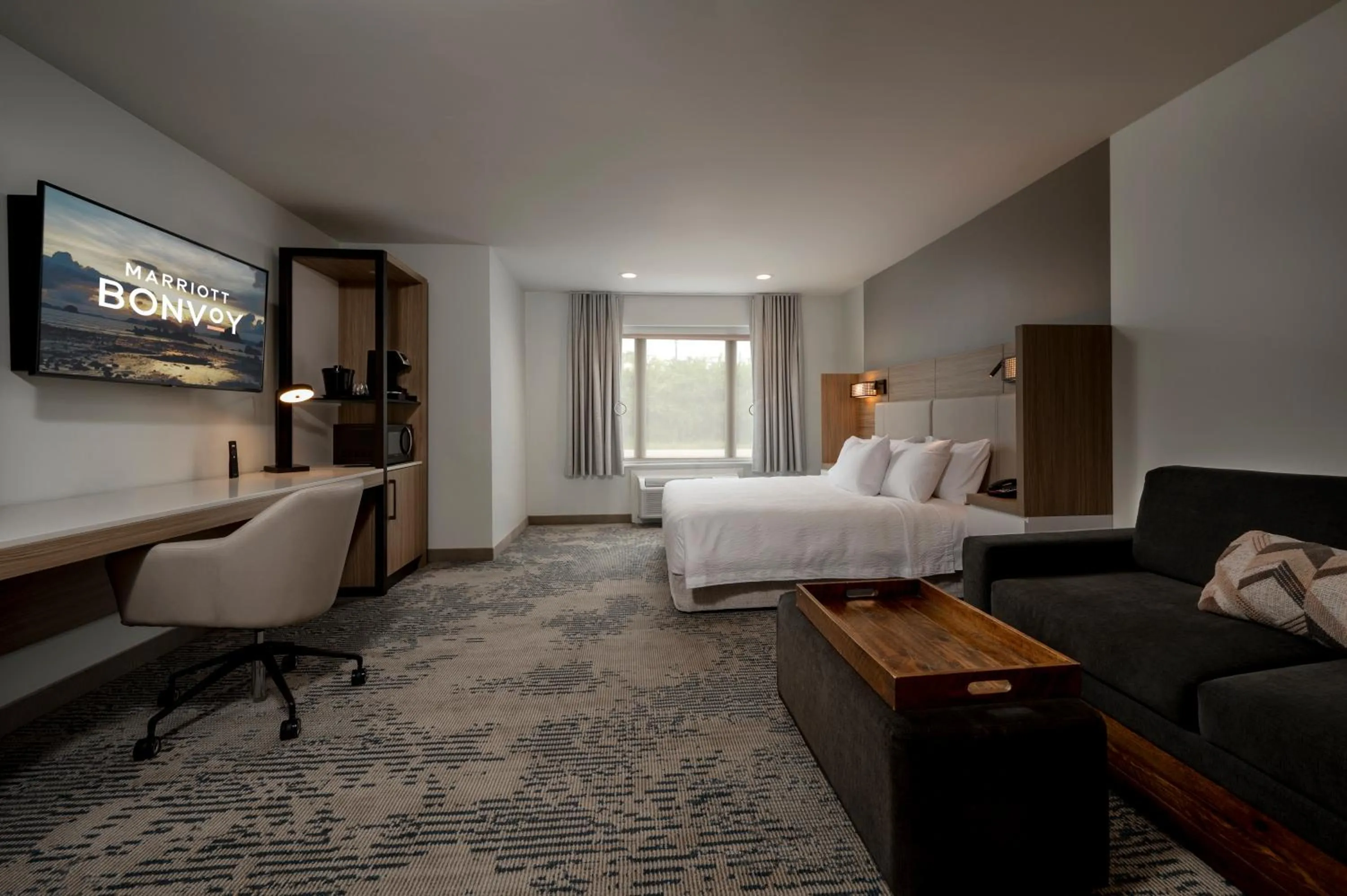 Photo of the whole room, Bed in SpringHill Suites by Marriott Houston Brookhollow