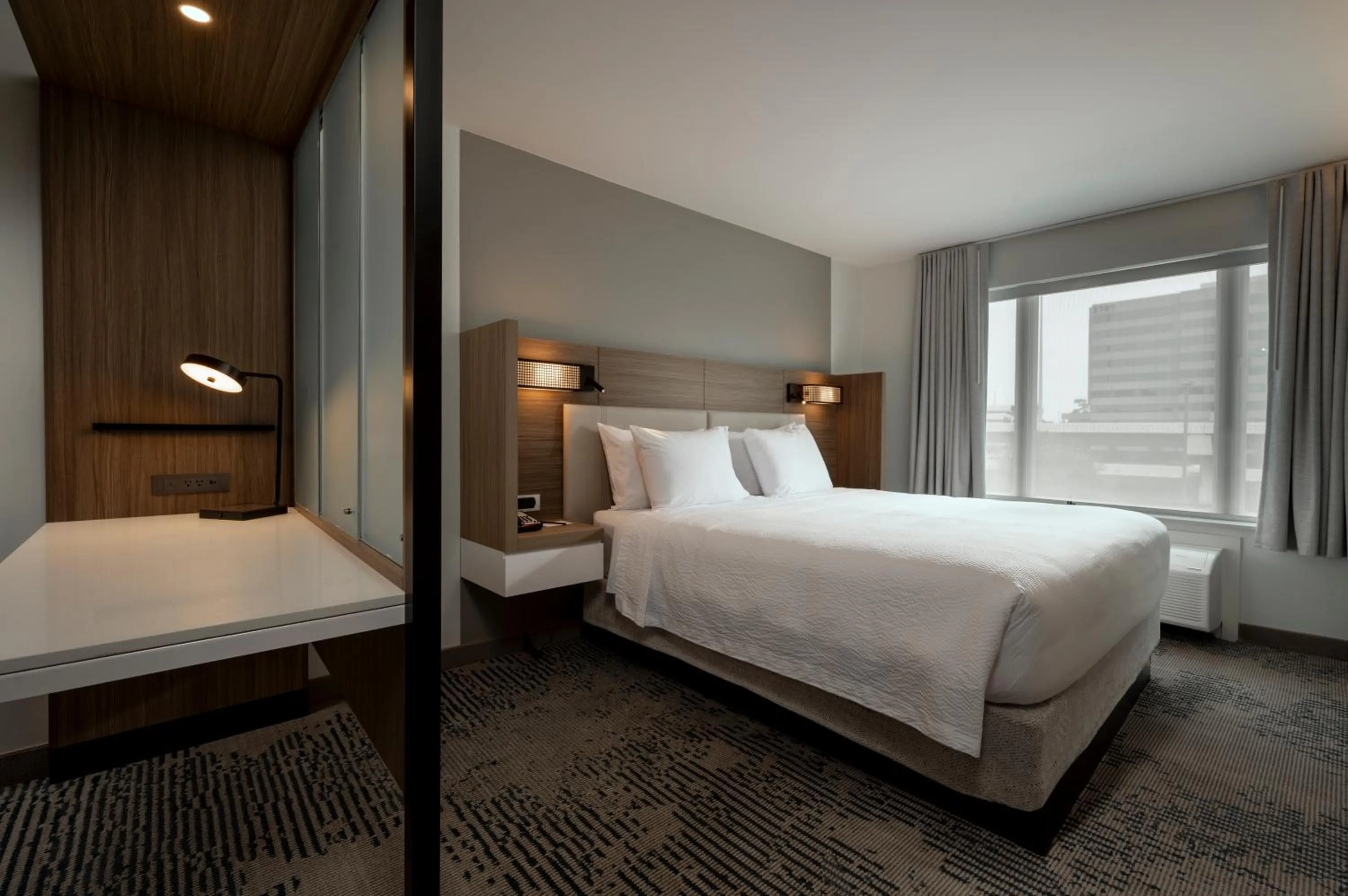 Photo of the whole room, Bed in SpringHill Suites by Marriott Houston Brookhollow