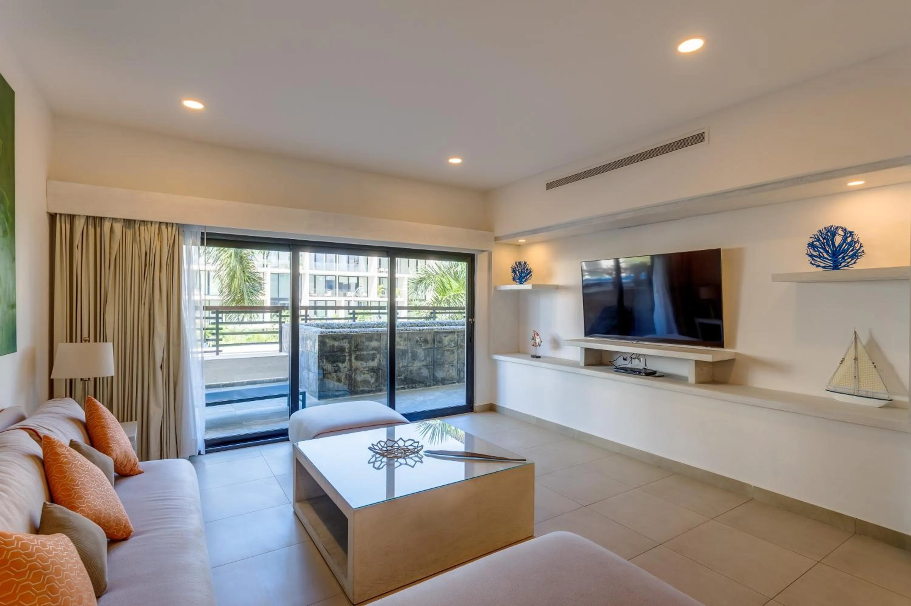 Living room in Aldea Thai by Mistik Vacation Rentals