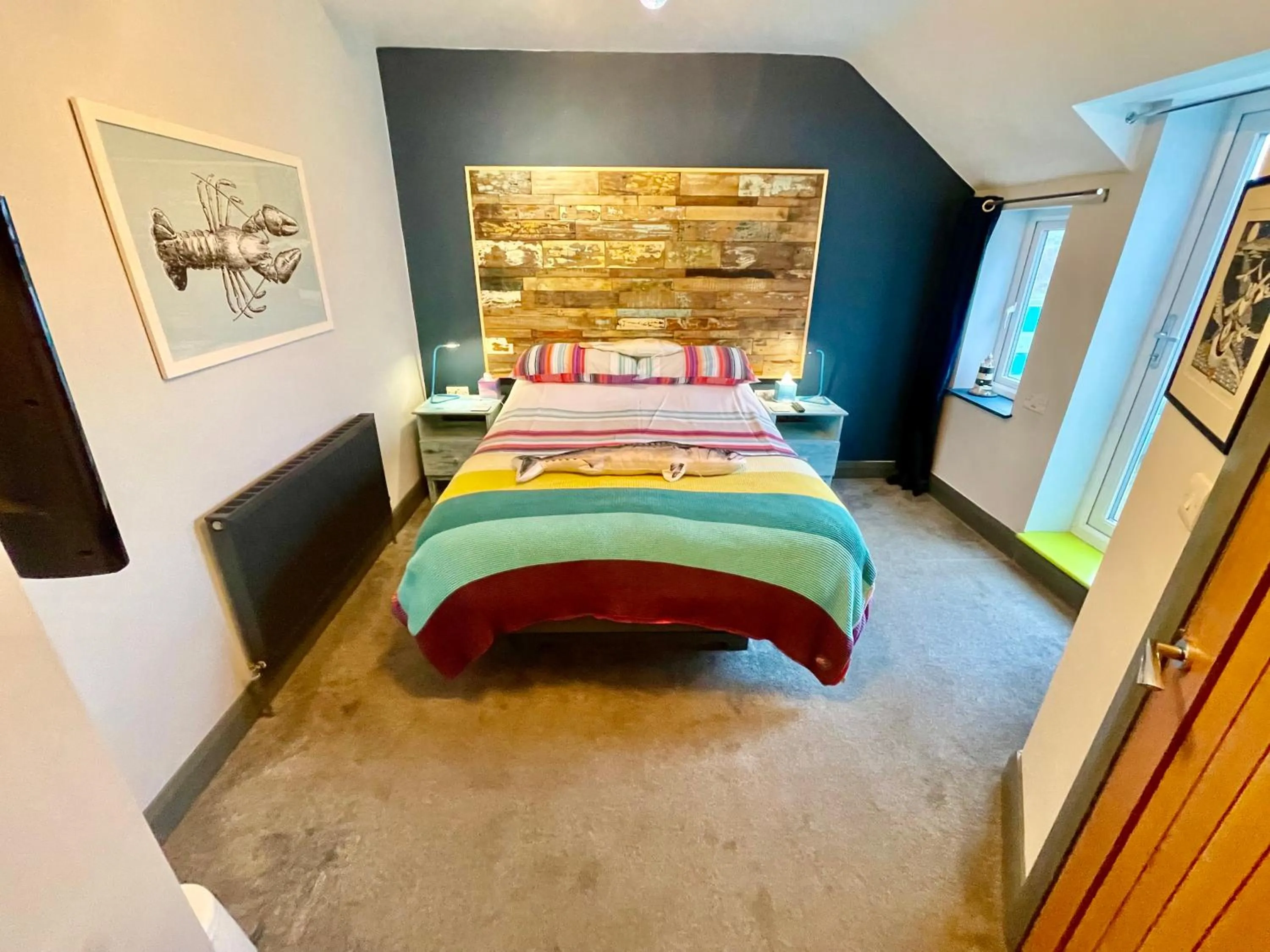 Bed in Farne Island rooms