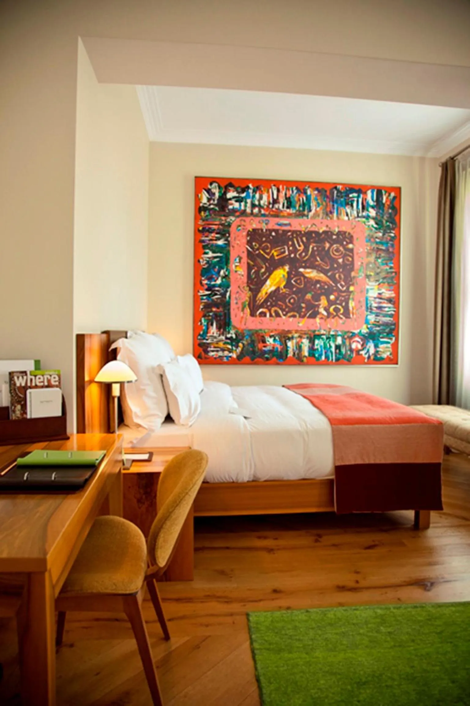 Bed in Tomtom Suites