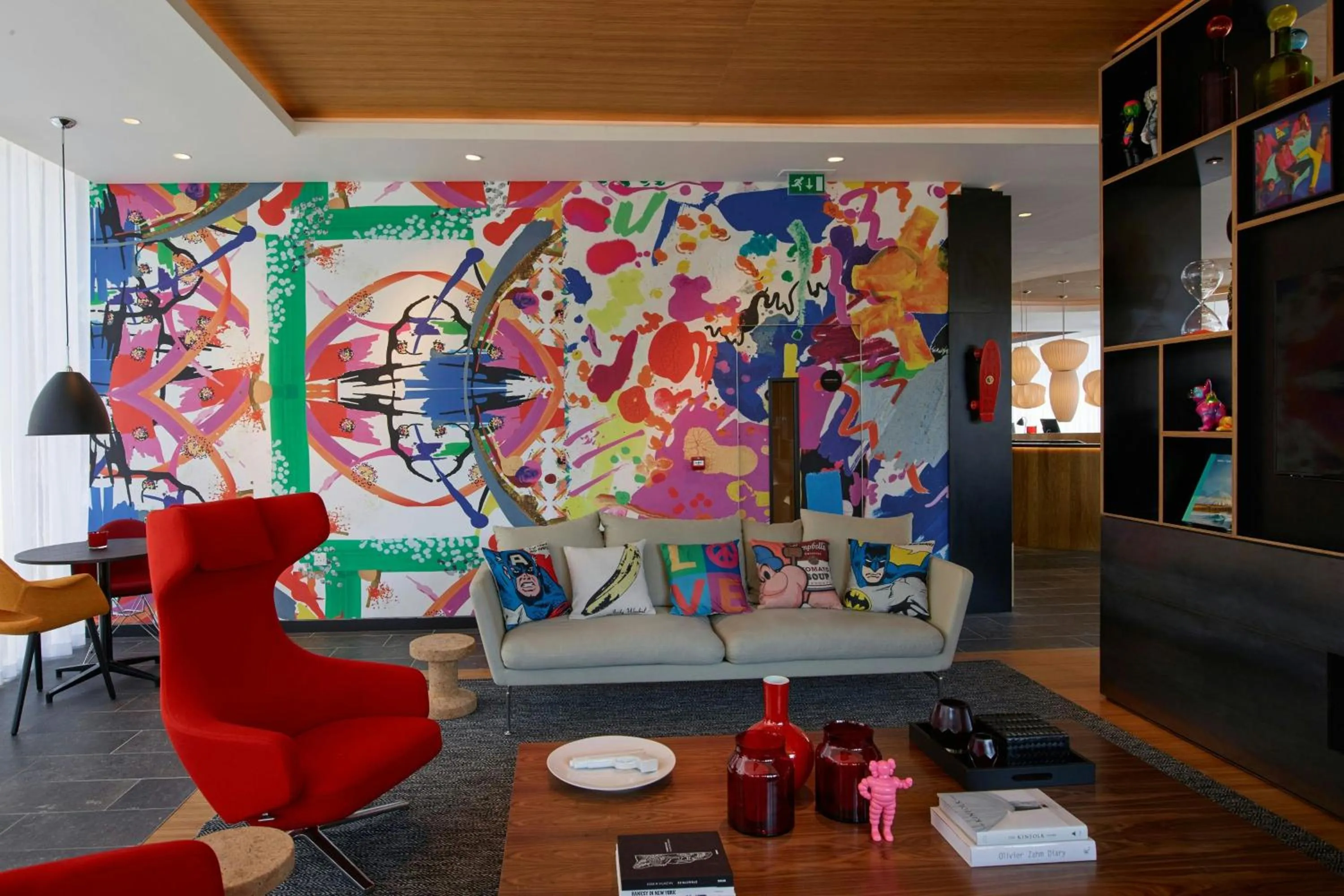 Lobby or reception in citizenM London Shoreditch