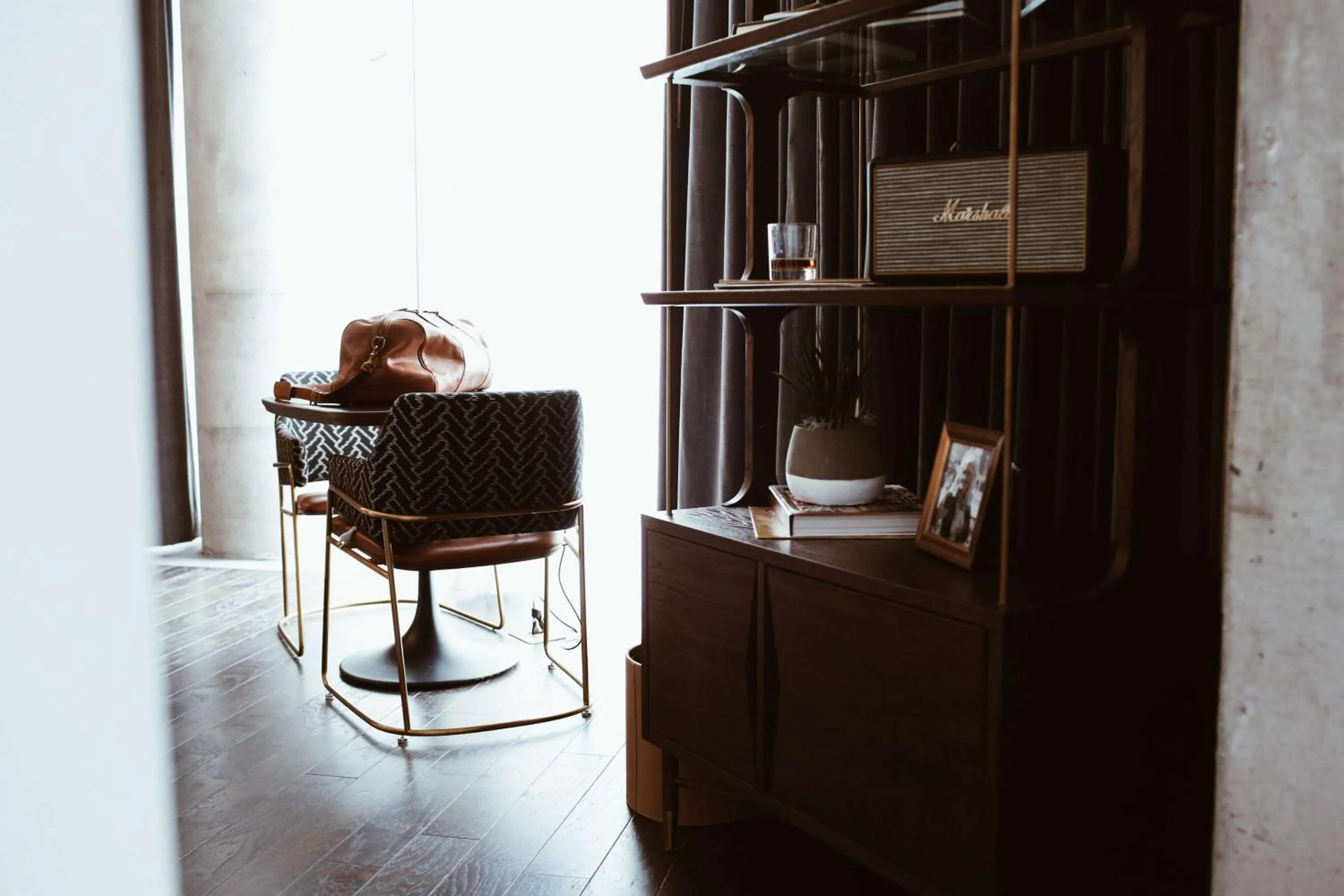 Seating area in Thompson Nashville, by Hyatt