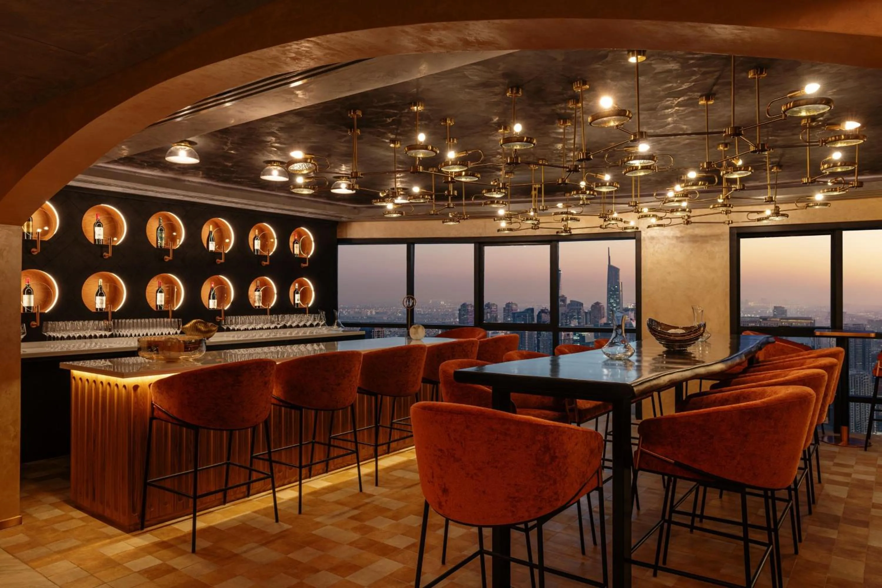 Restaurant/places to eat in Dubai Marriott Harbour Hotel And Suites