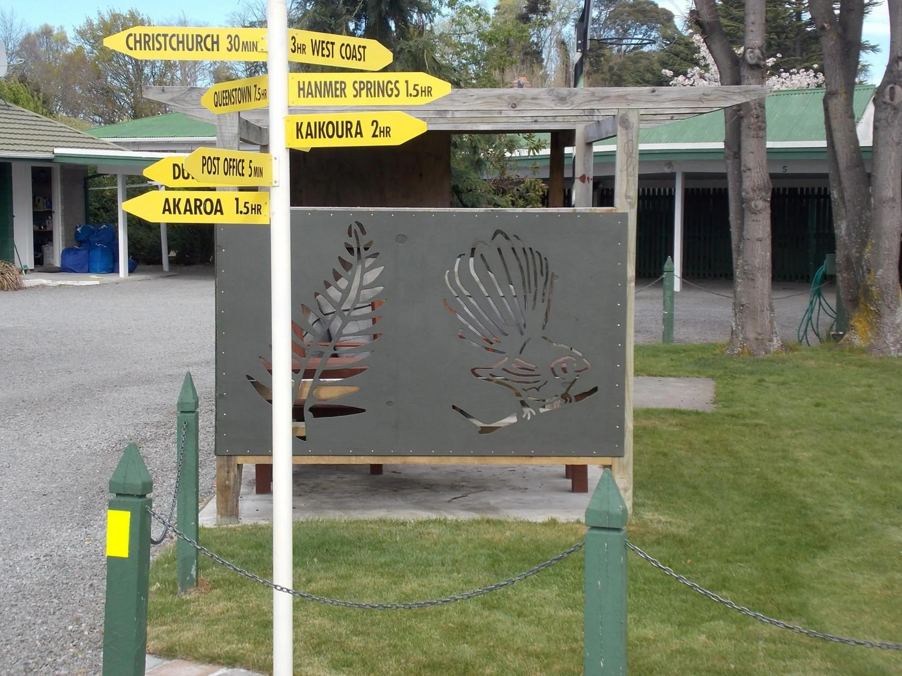 Property building in Rangiora Lodge Motel