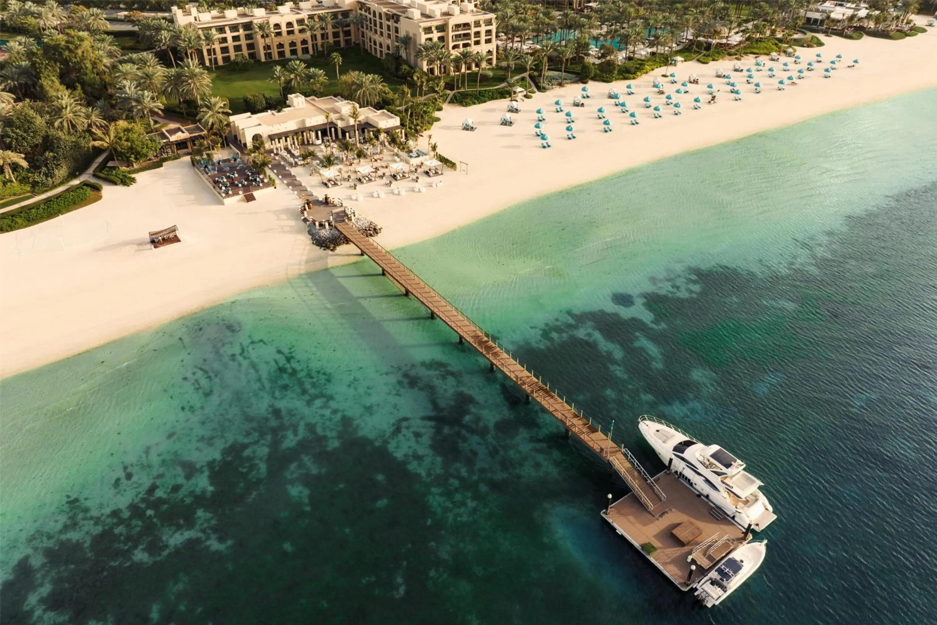 Beach in One&Only Royal Mirage Resort Dubai