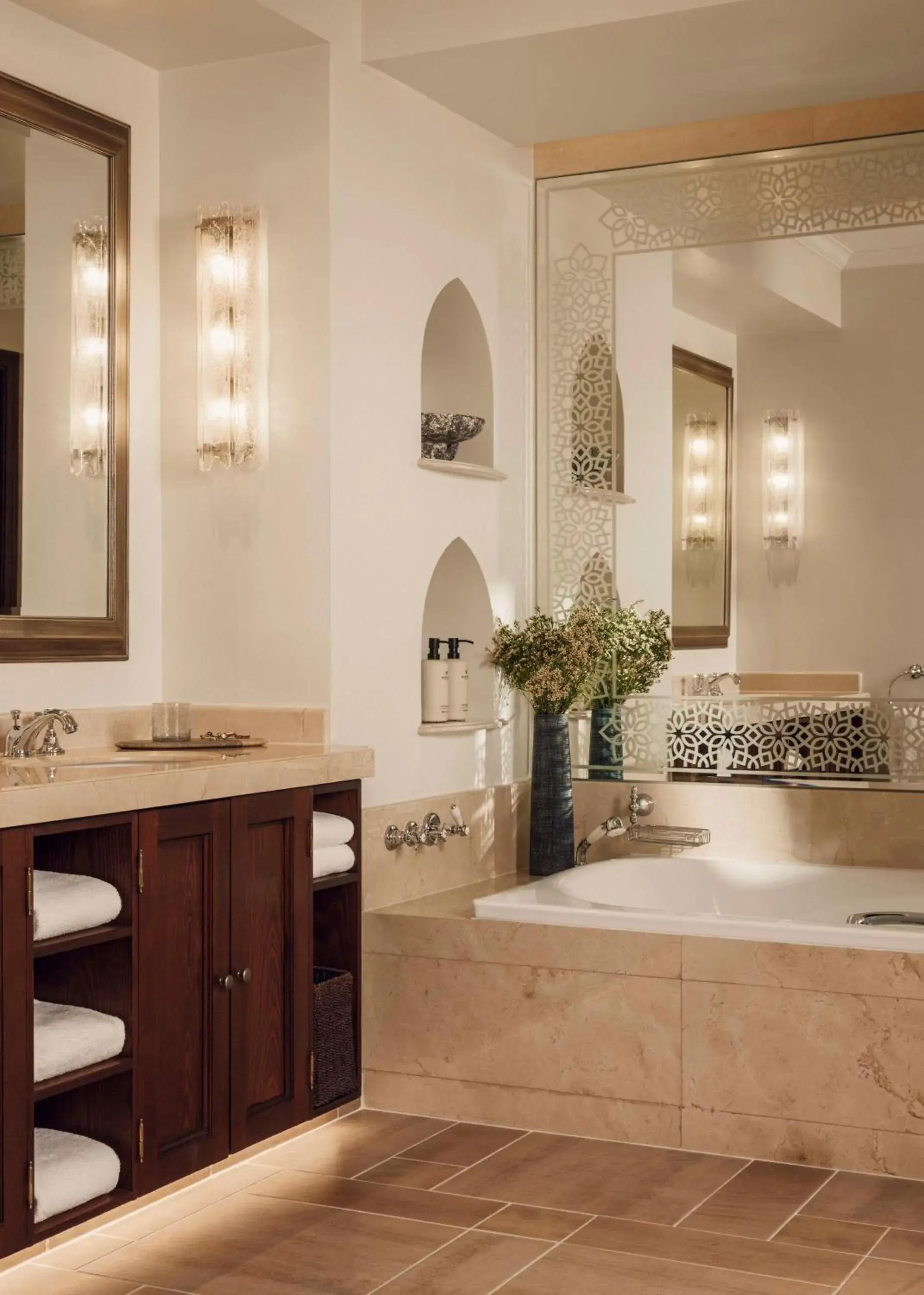 Bathroom in One&Only Royal Mirage Resort Dubai Bathroom in One&Only Royal Mirage Resort Dubai