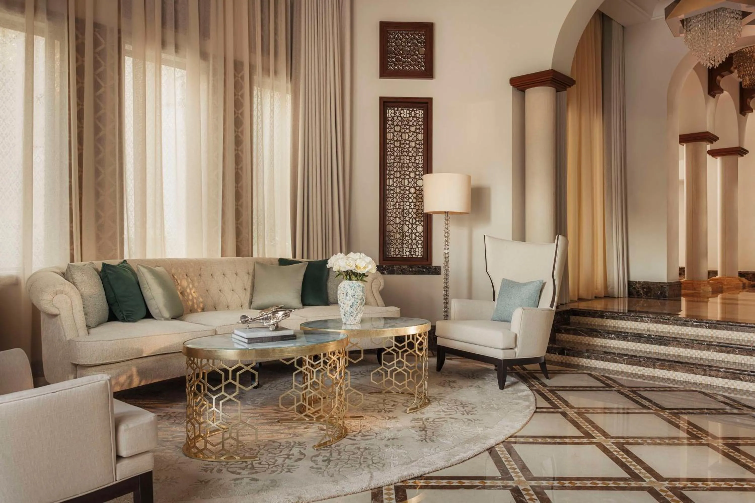 Bedroom in One&Only Royal Mirage Resort Dubai