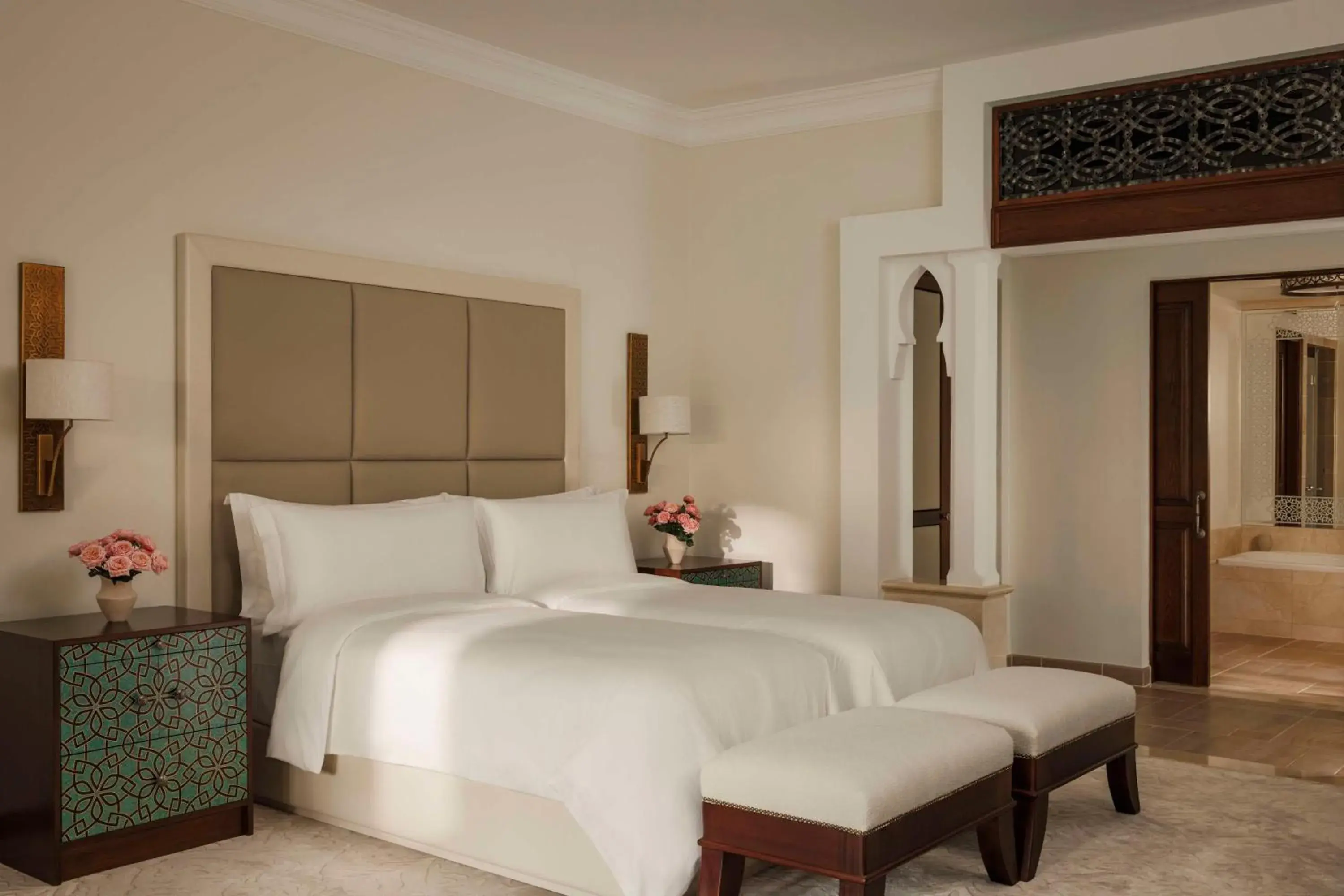 Bedroom, Bed in One&Only Royal Mirage Resort Dubai Bedroom, Bed in One&Only Royal Mirage Resort Dubai