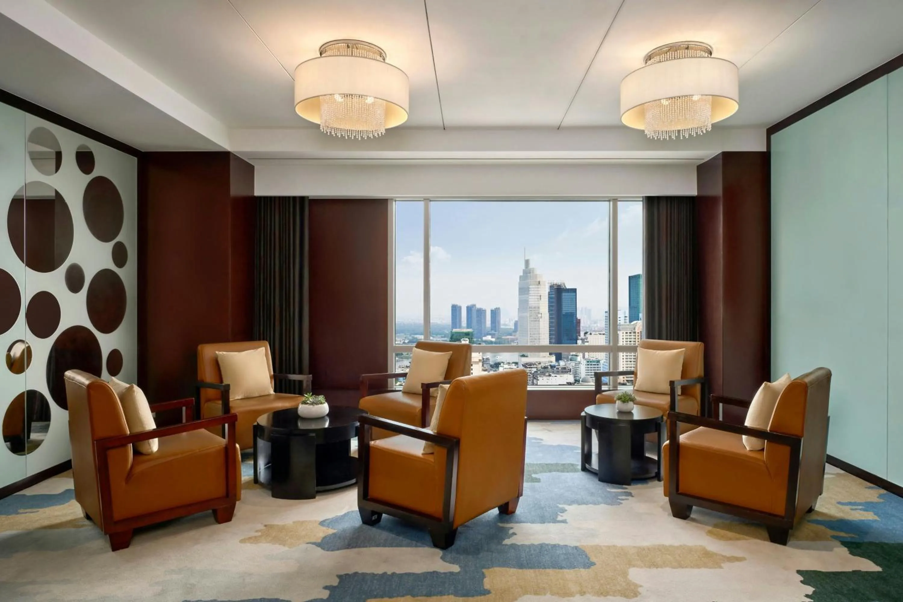 Lounge or bar in JW Marriott Hotel & Suites Saigon, The Apartments