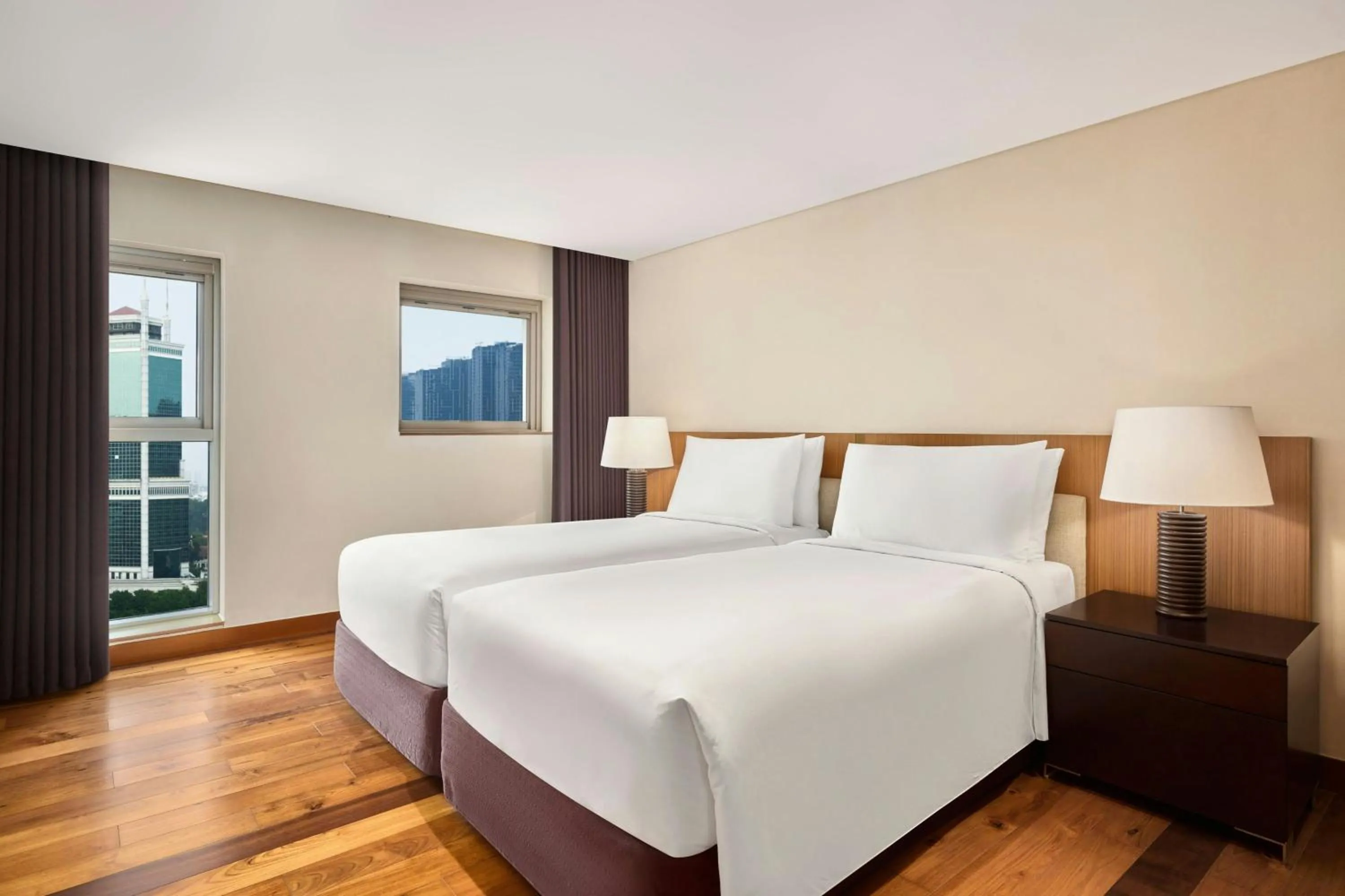 Bedroom, Bed in JW Marriott Hotel & Suites Saigon, The Apartments