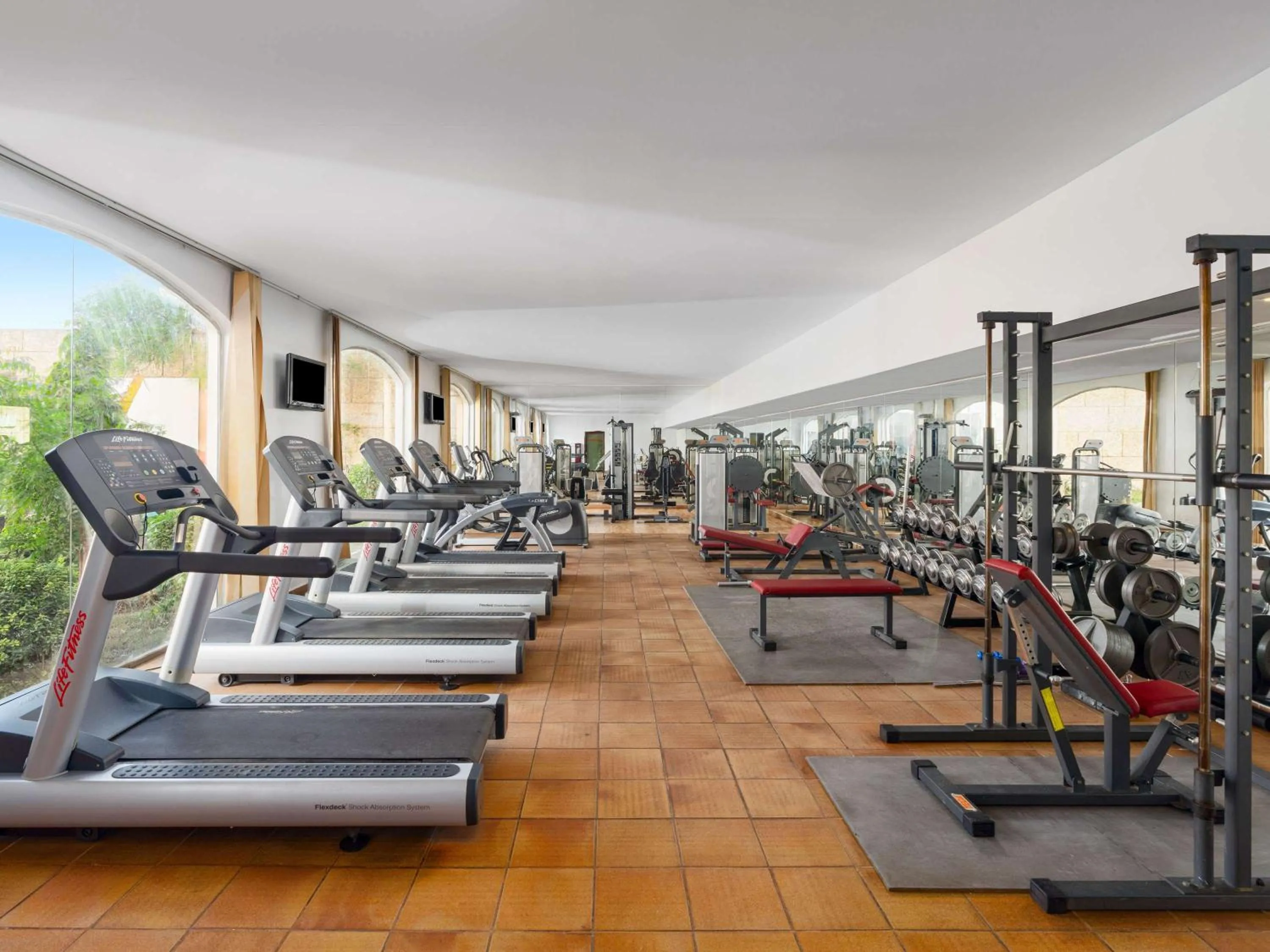 Fitness centre/facilities in Mövenpick Hotel Jeddah
