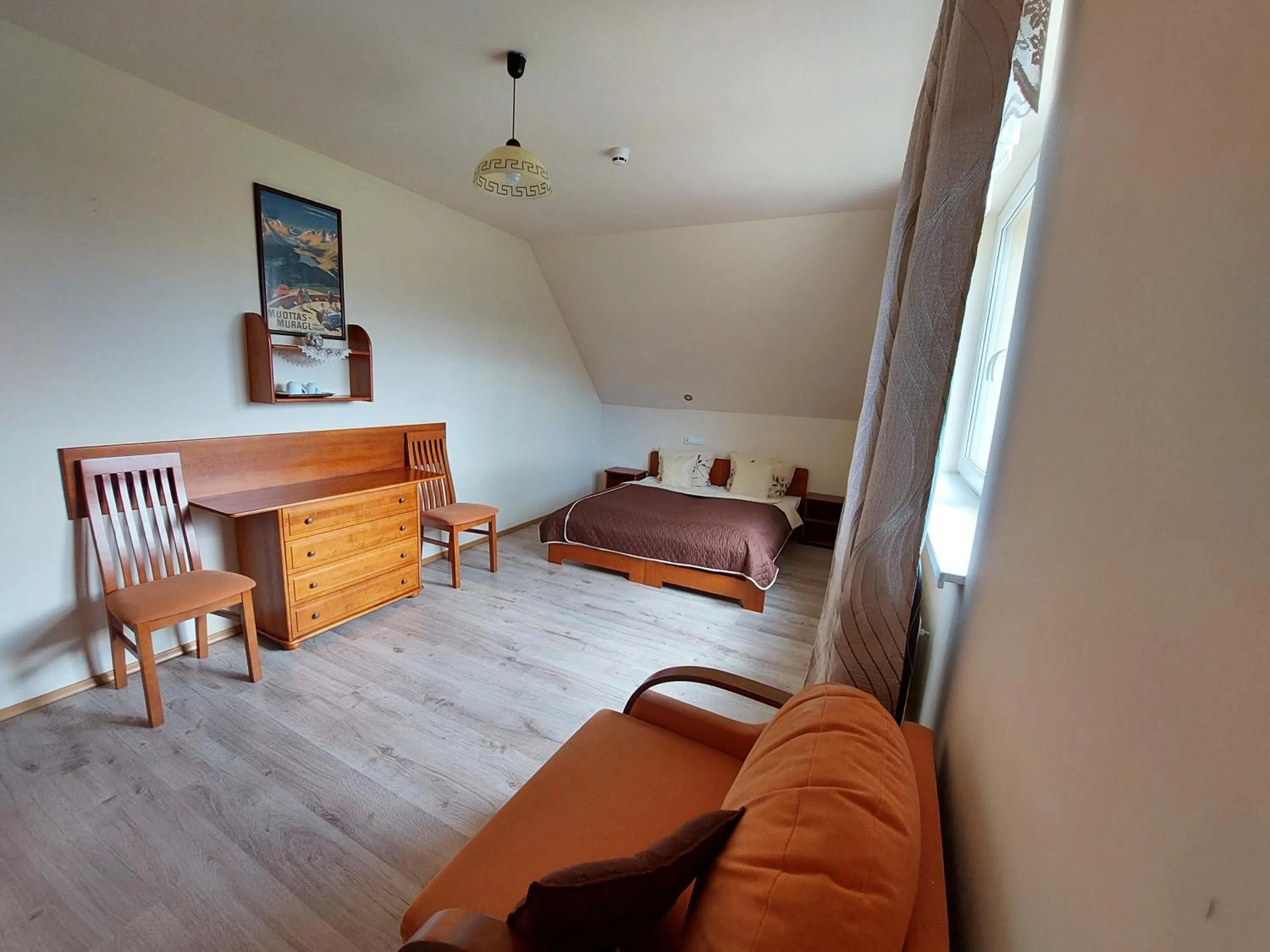 Bedroom, Bed in Agal Zieleniec