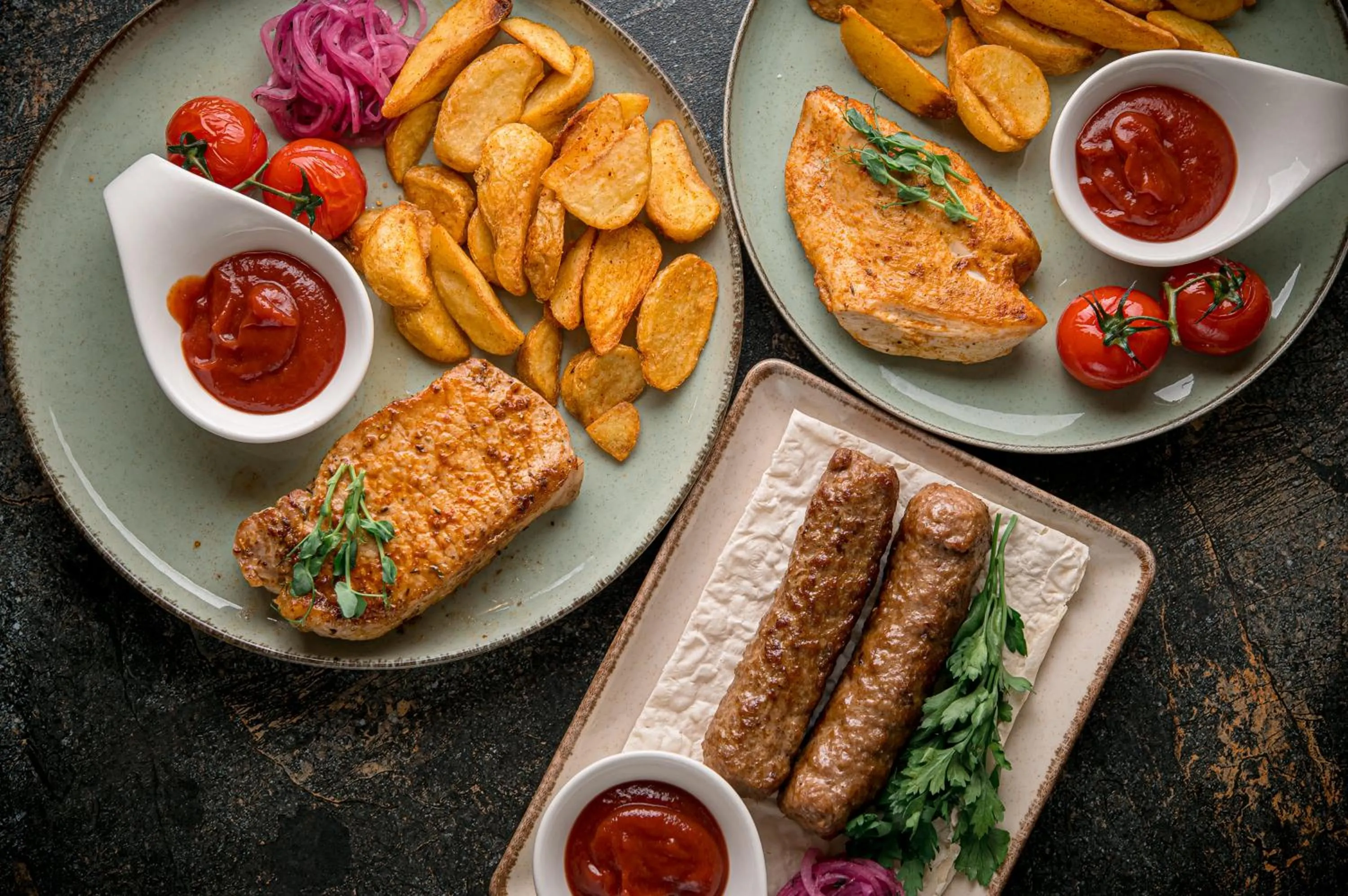 Food close-up in Breeze Hotel