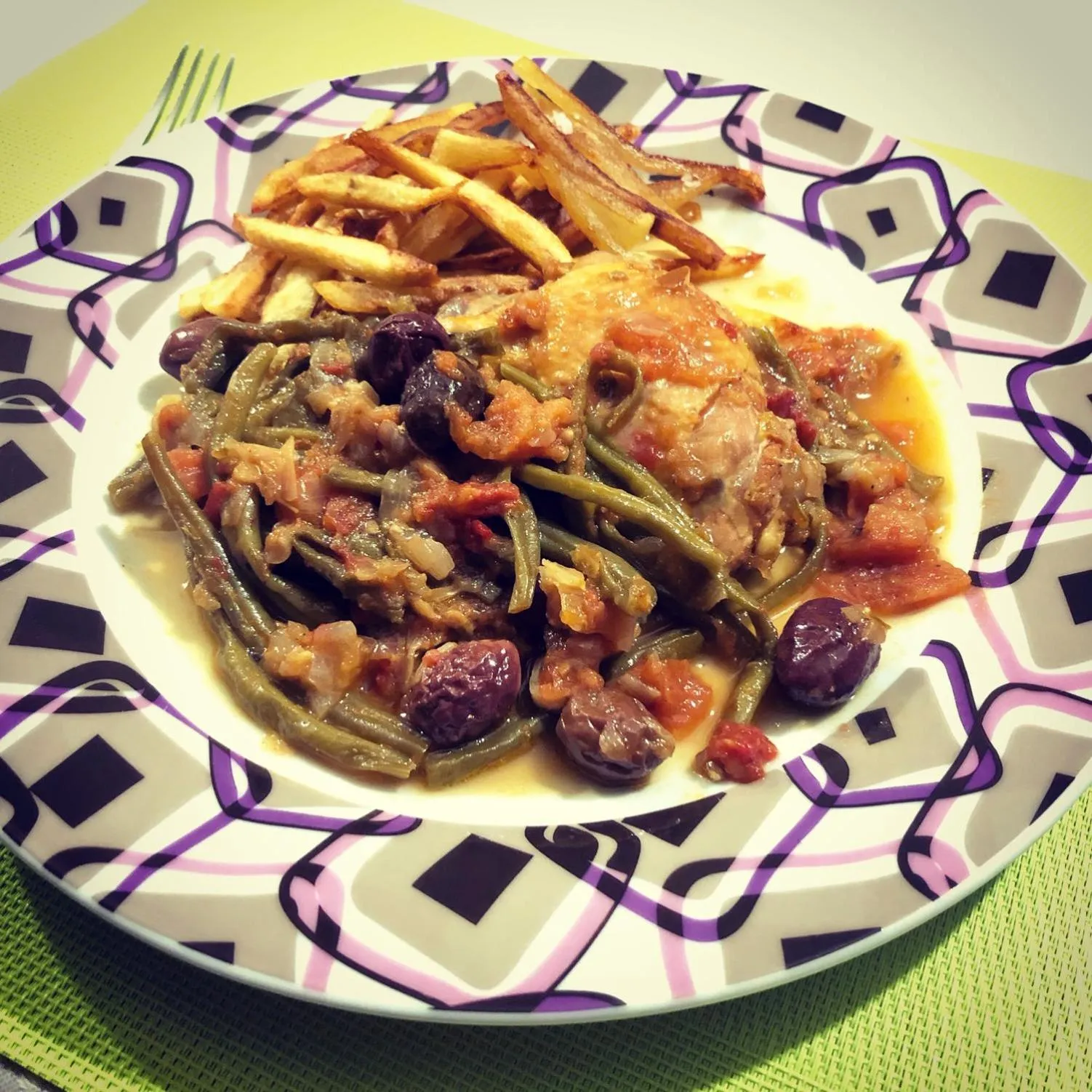 Food close-up in Les Suites Champenoises
