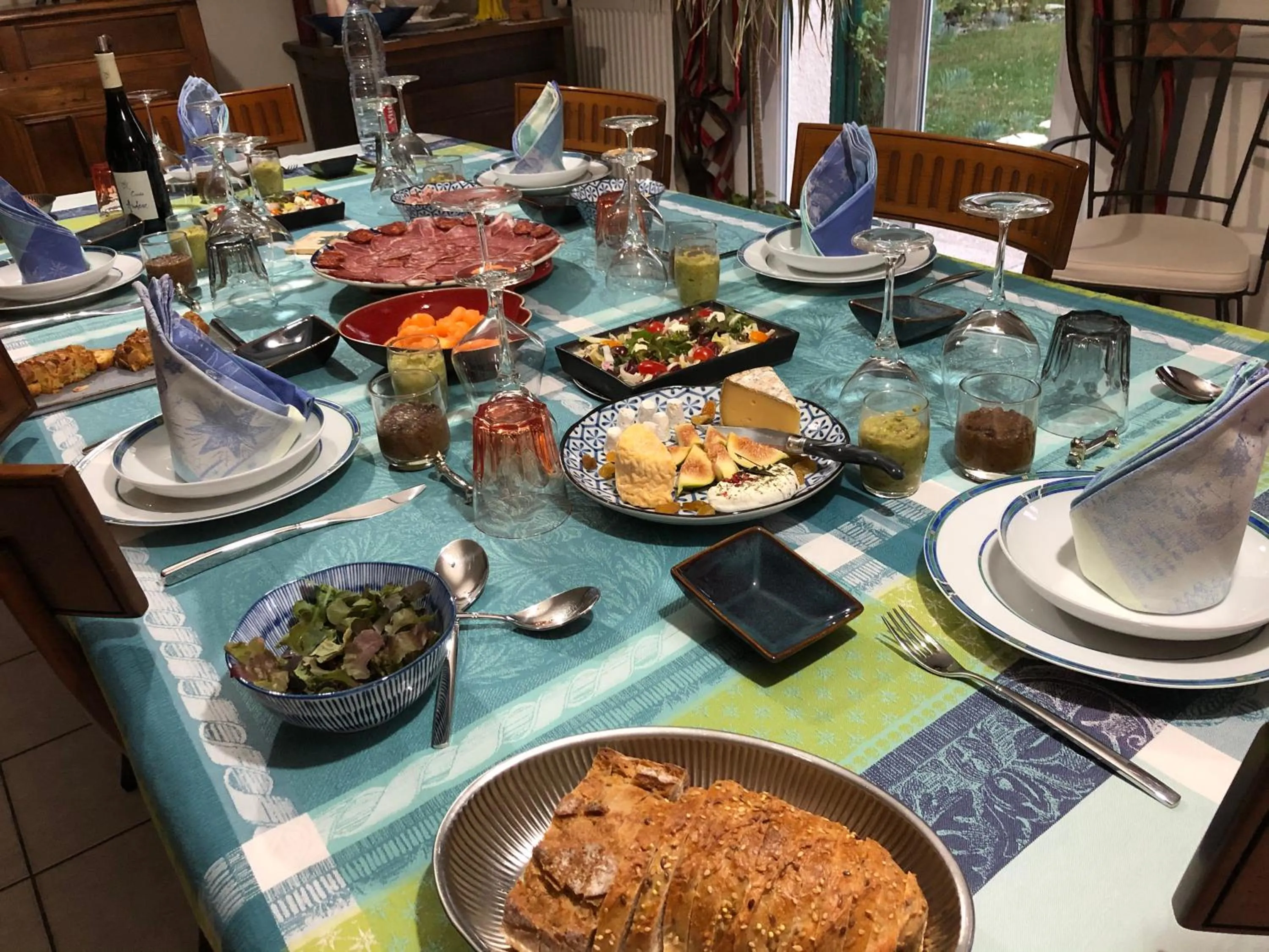 Food close-up in Les Suites Champenoises