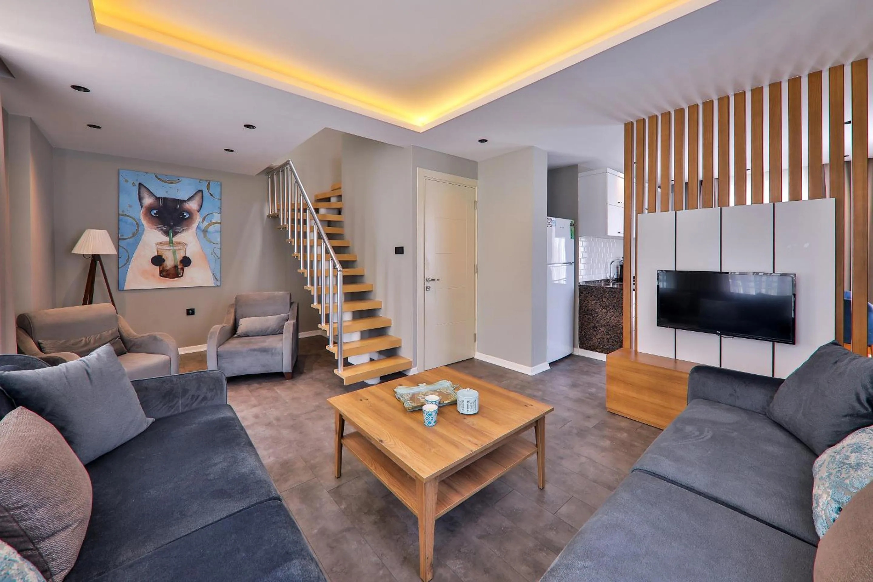 Living room in Duygu Apart