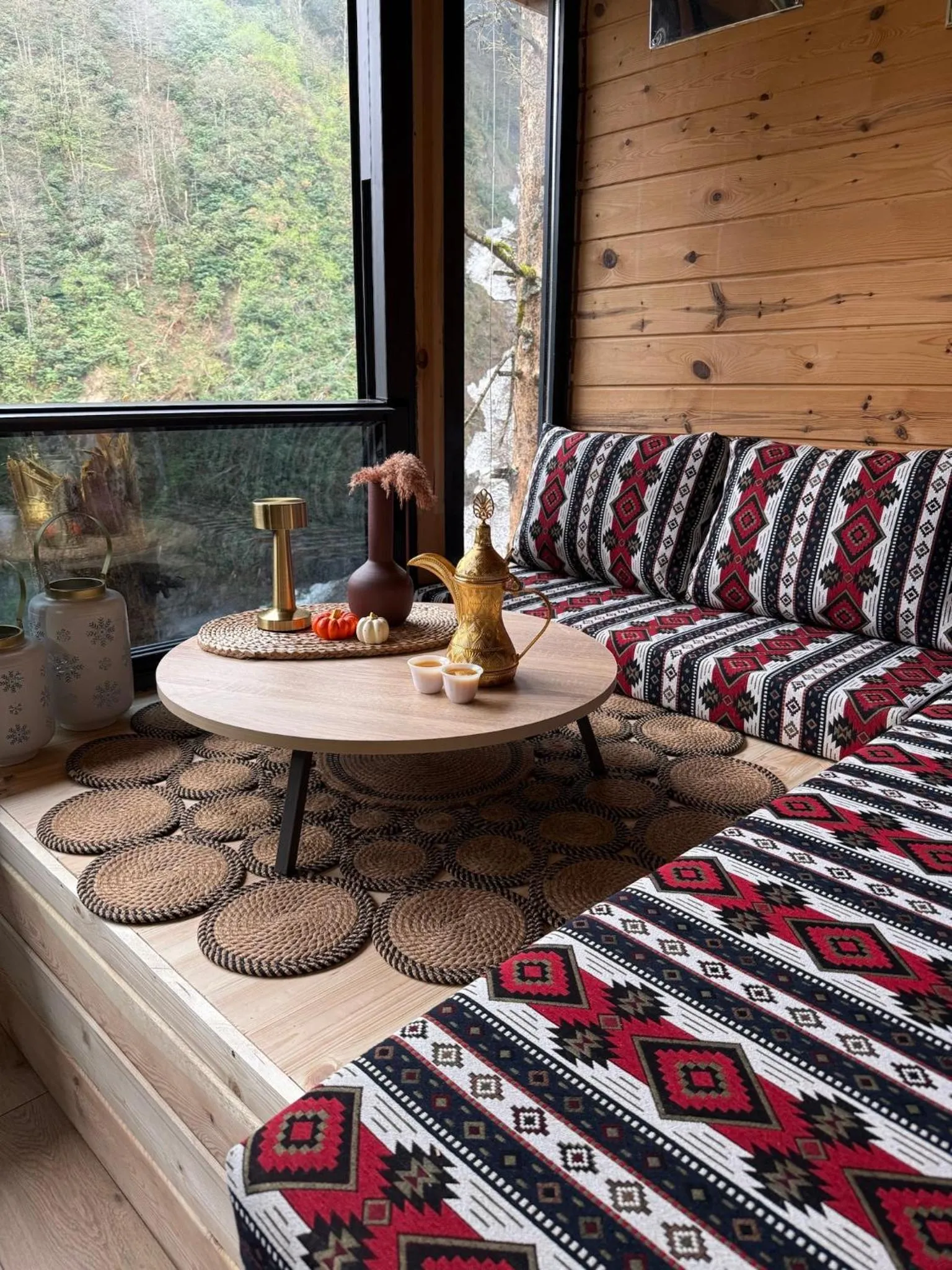 Bed in Ayder Villa Gencal