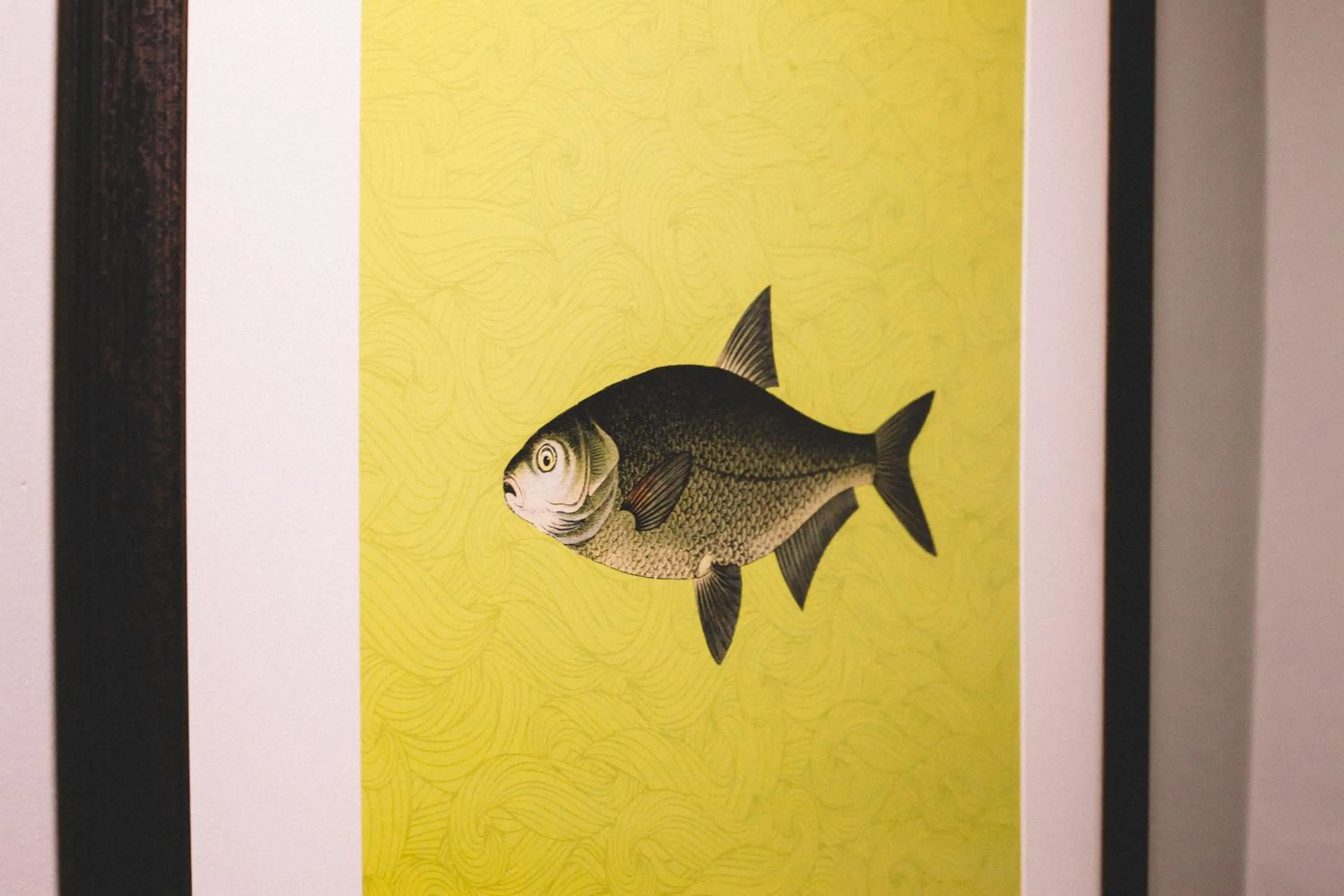 Decorative detail in The Stag at Stow