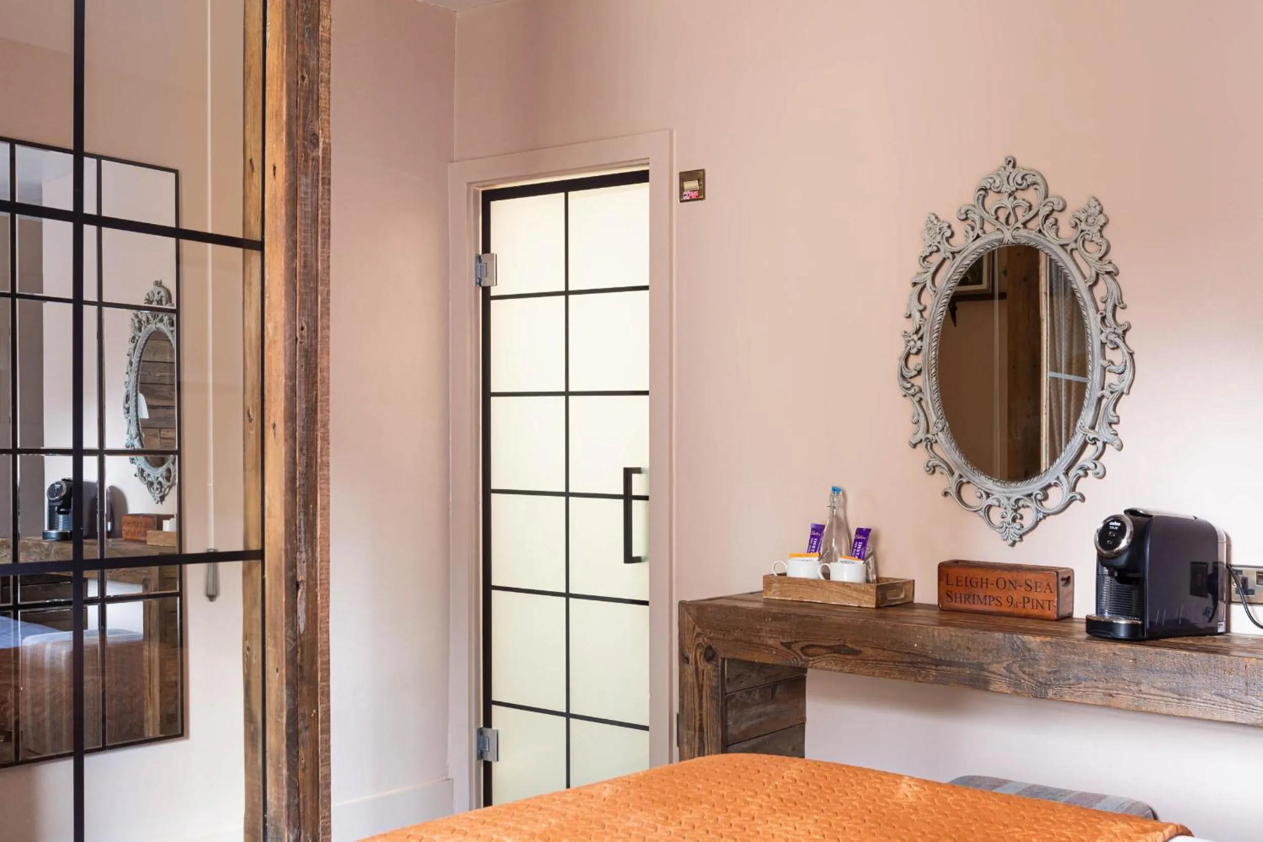 Bed in The Stag at Stow