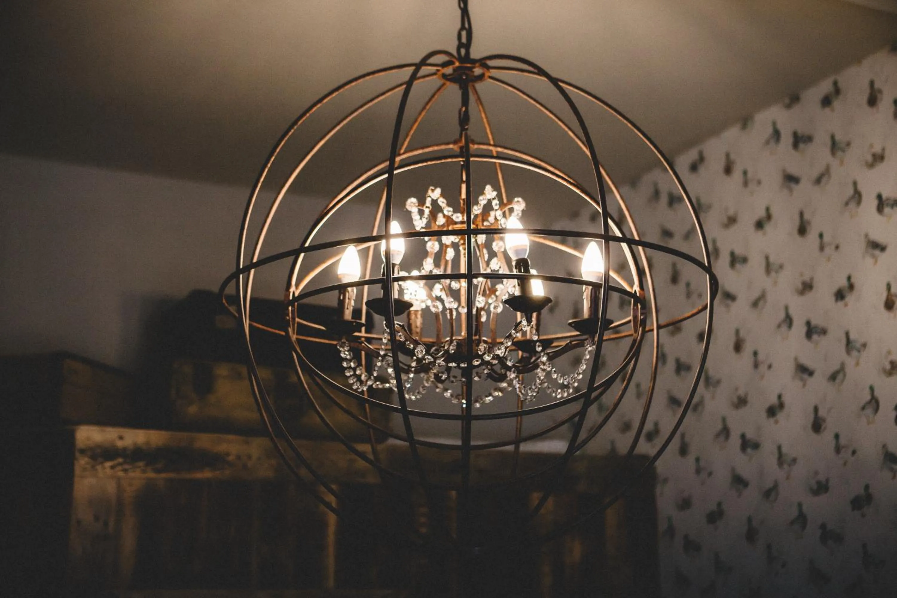 Decorative detail in The Stag at Stow