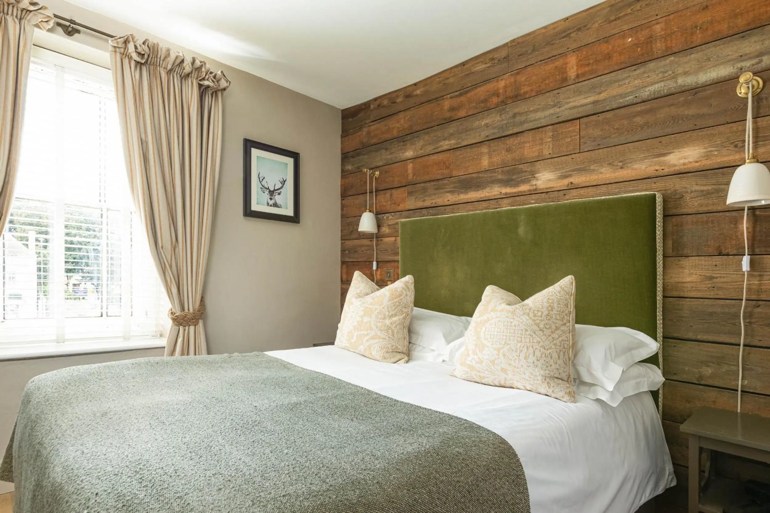 Bed in The Stag at Stow