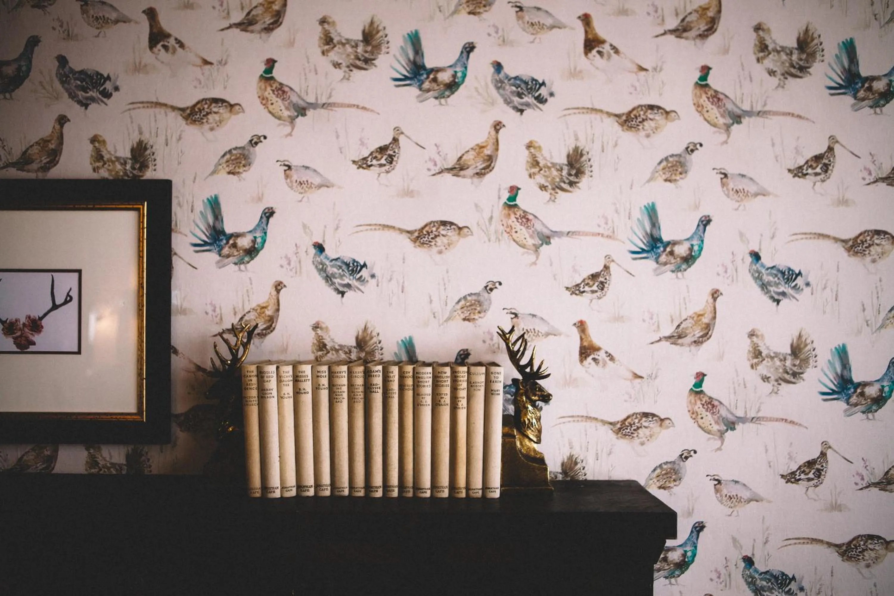 Decorative detail in The Stag at Stow